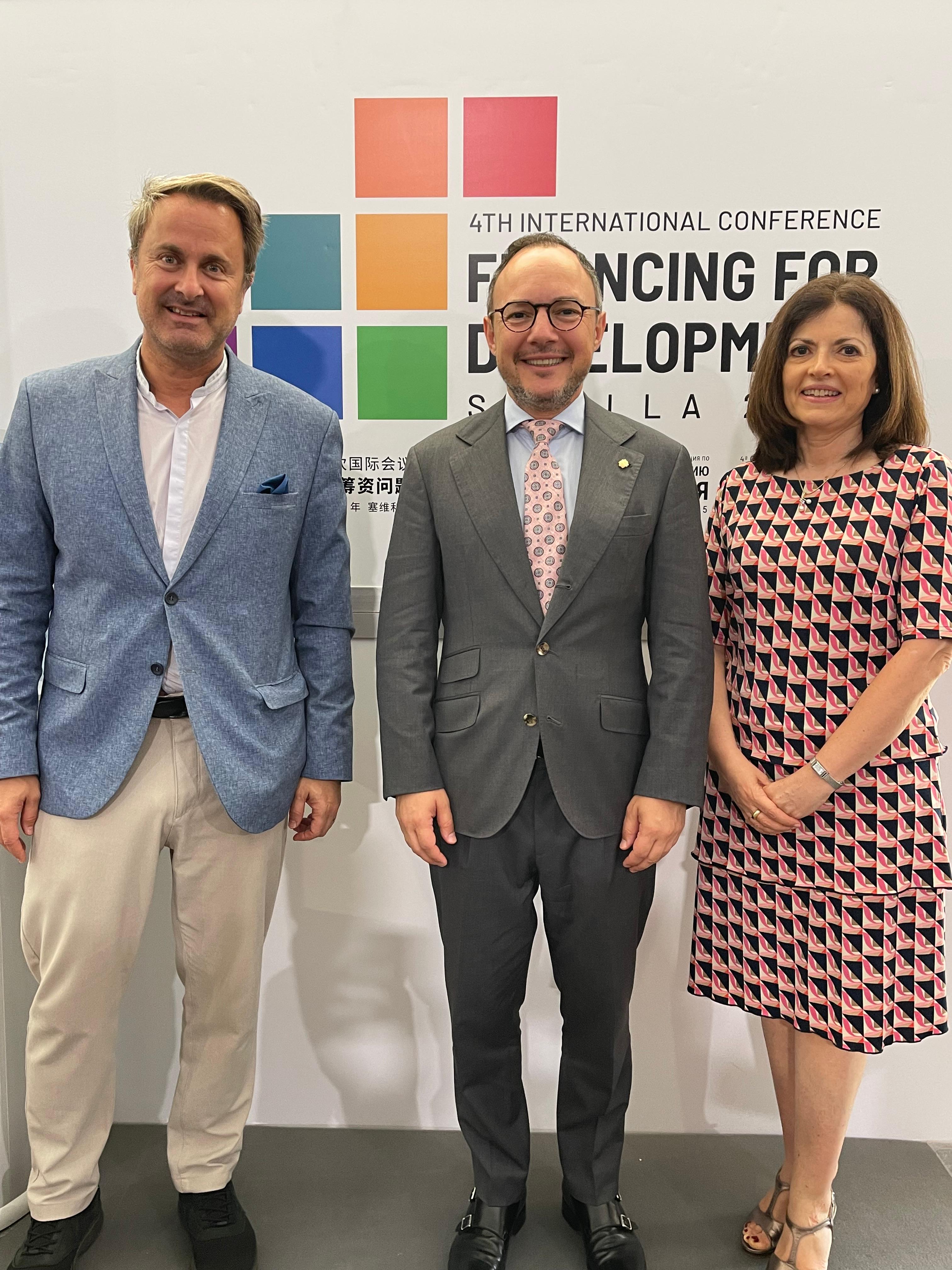 20250701 Xavier Espot Xavier Bettel Luxemburg 20250701 Xavier Espot Xavier Bettel Luxemburg