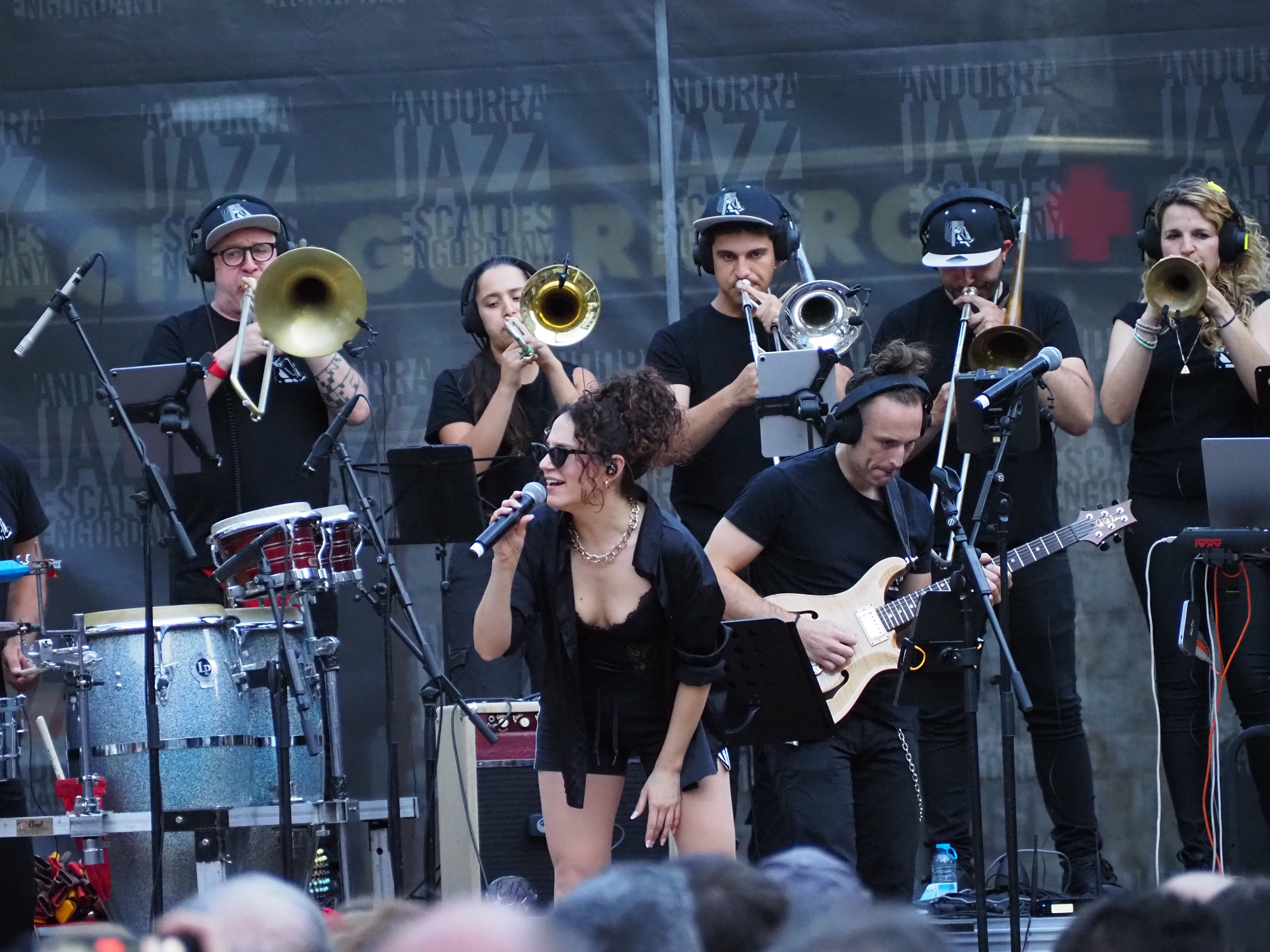 Un instant del concert. Un instant del concert.