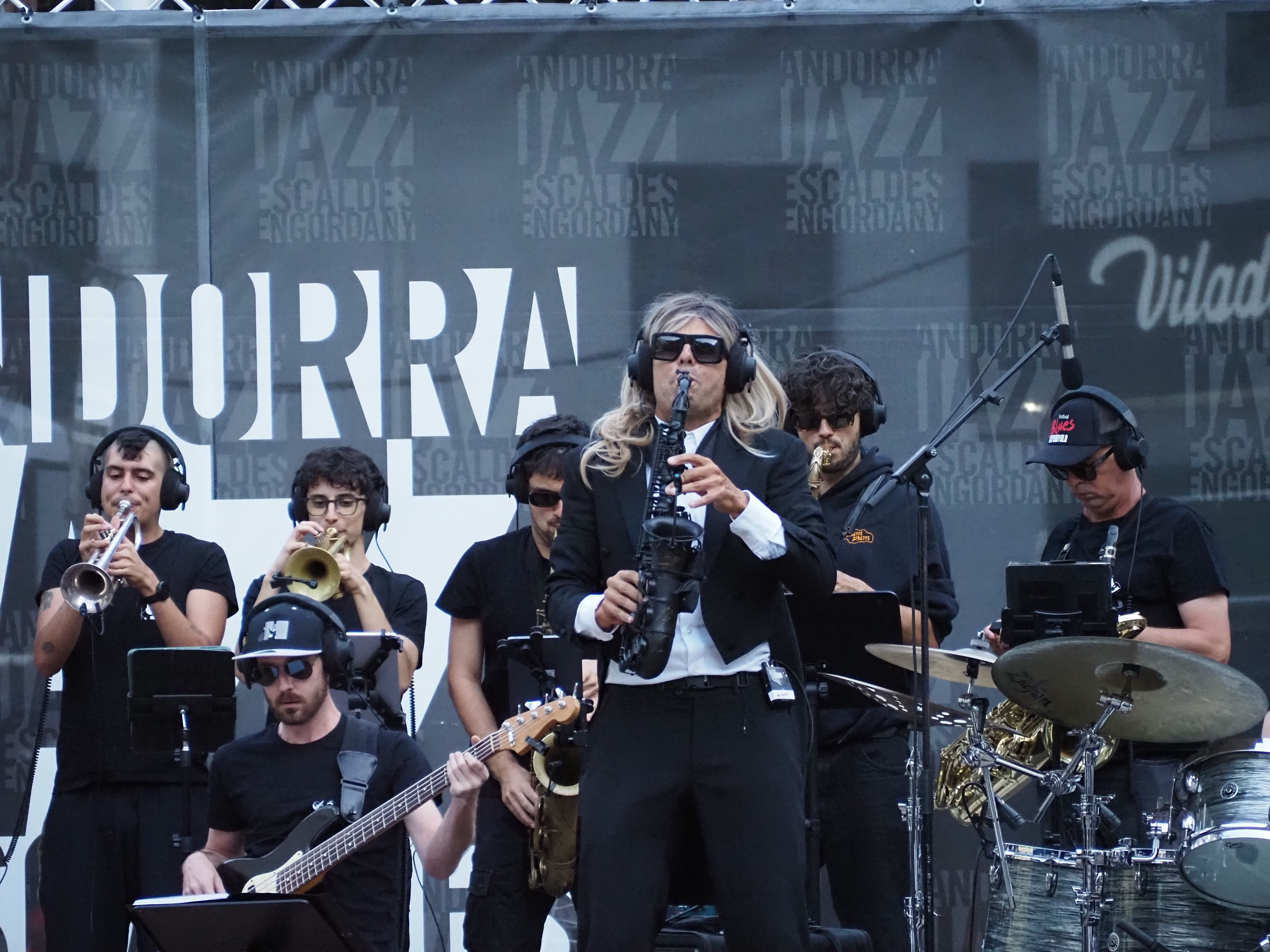 Un instant del concert. Un instant del concert.