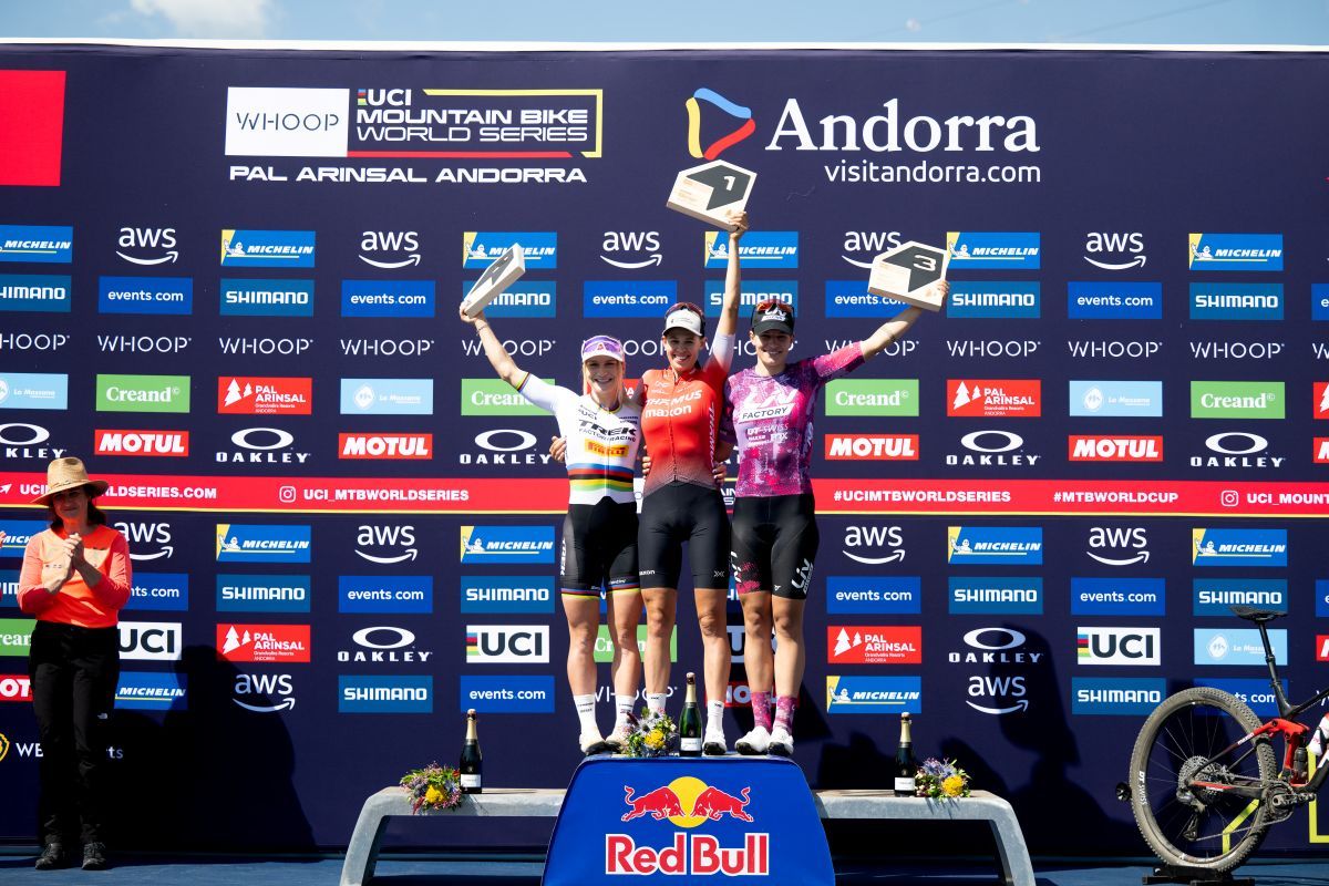 El podi femení, amb Alessandra Keller al capdavant. El podi femení, amb Alessandra Keller al capdavant.