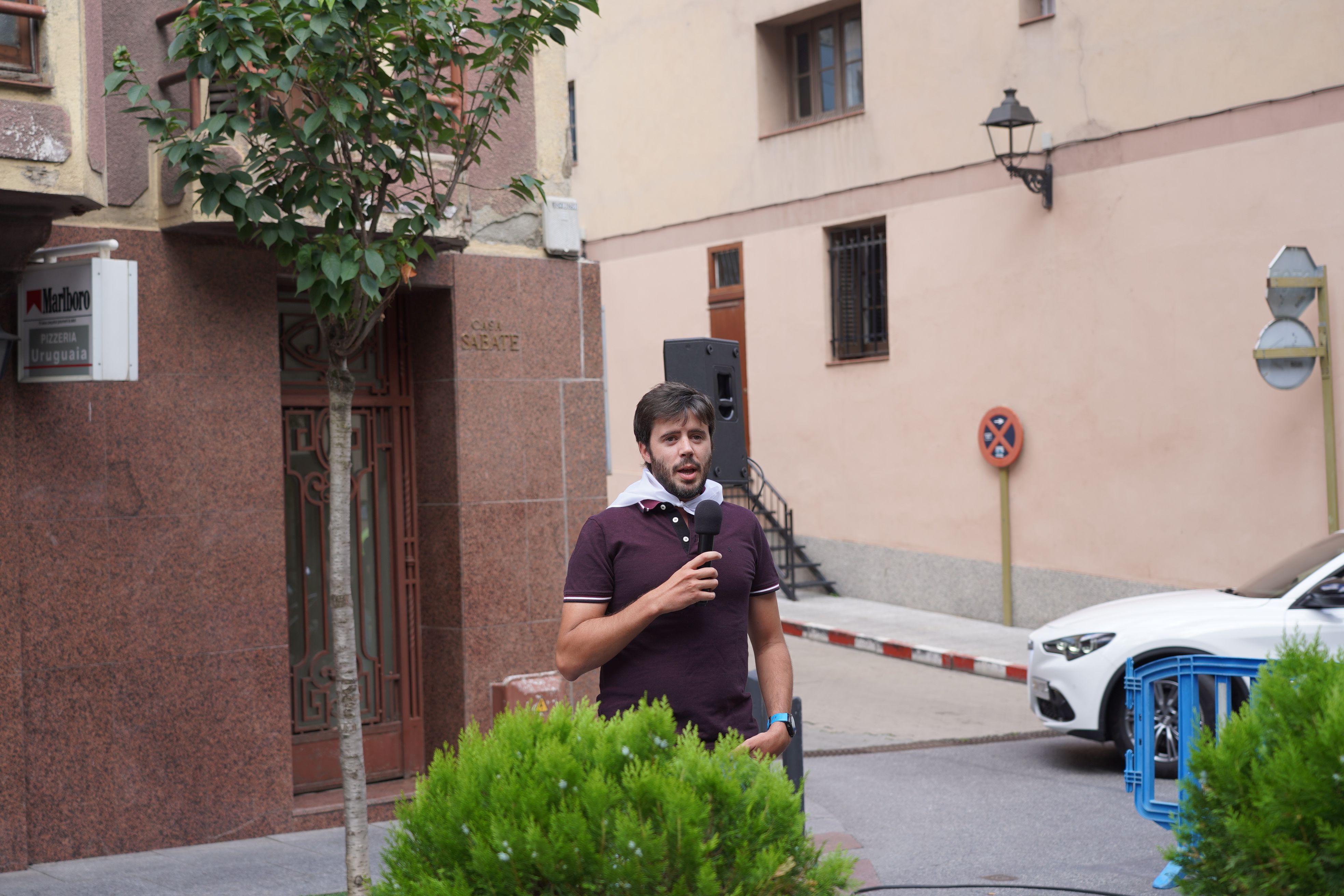 Breu discurs de Cairat per inaugurar la festa major. Breu discurs de Cairat per inaugurar la festa major.