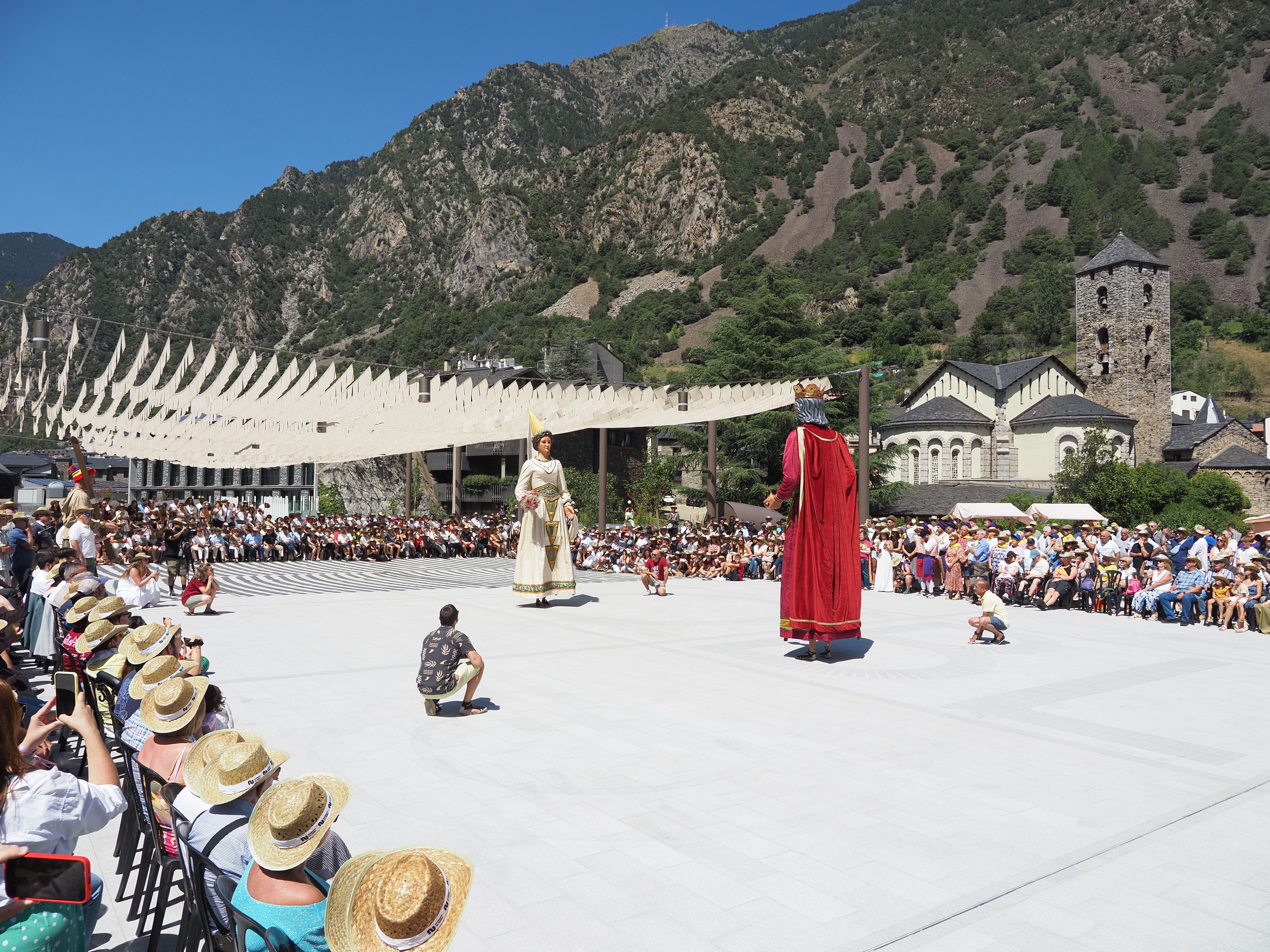 Ball dels gegants d'Andorra la Vella. Ball dels gegants d'Andorra la Vella.