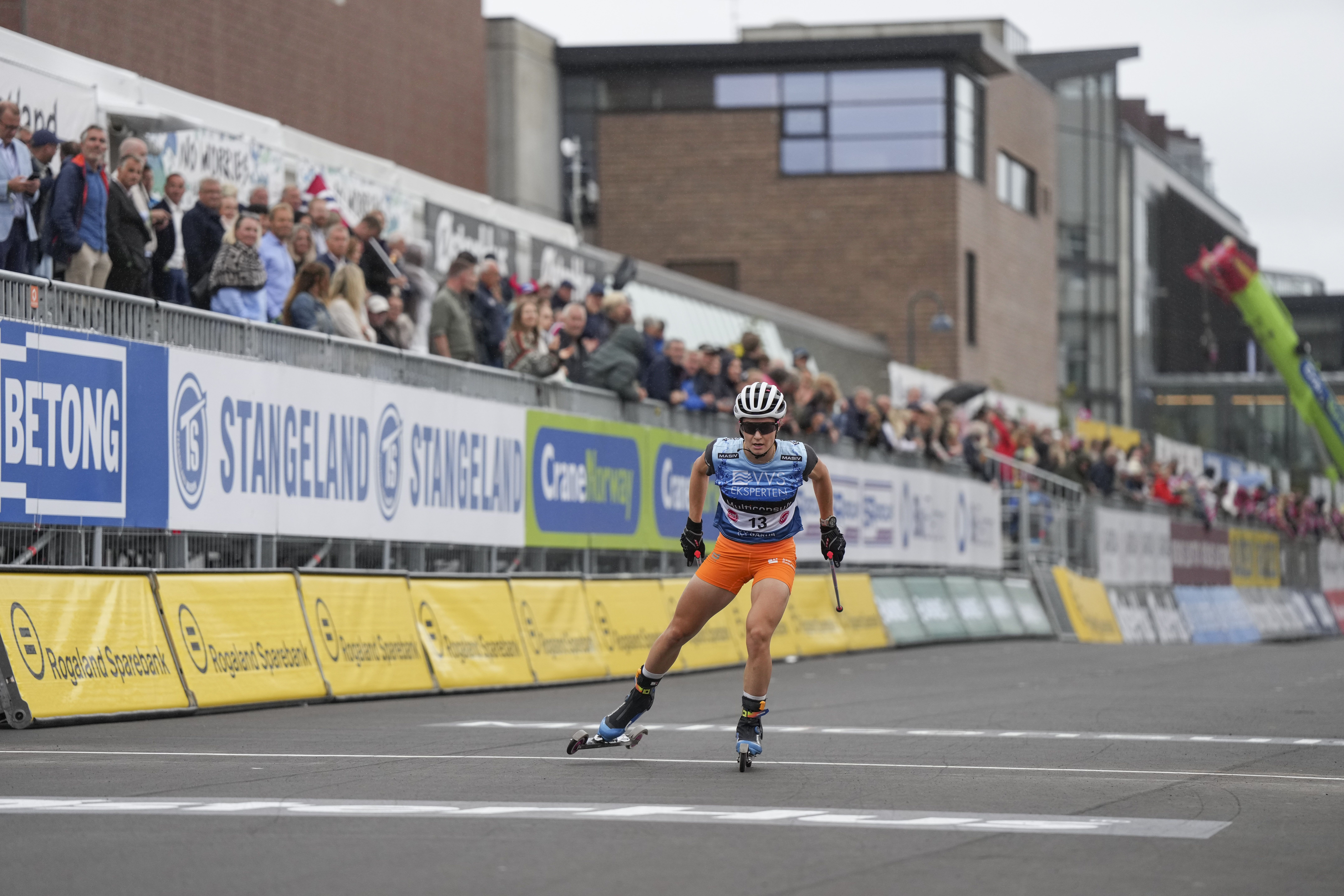 Gina del Rio, als 10 quilòmetres del Blinkfestivalen noruec.