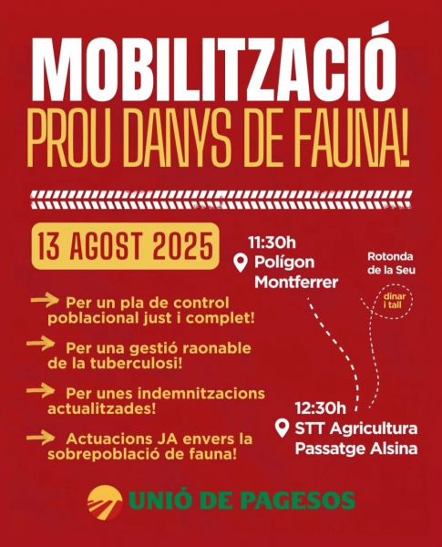 Mobilització a la Seu. Mobilització a la Seu.