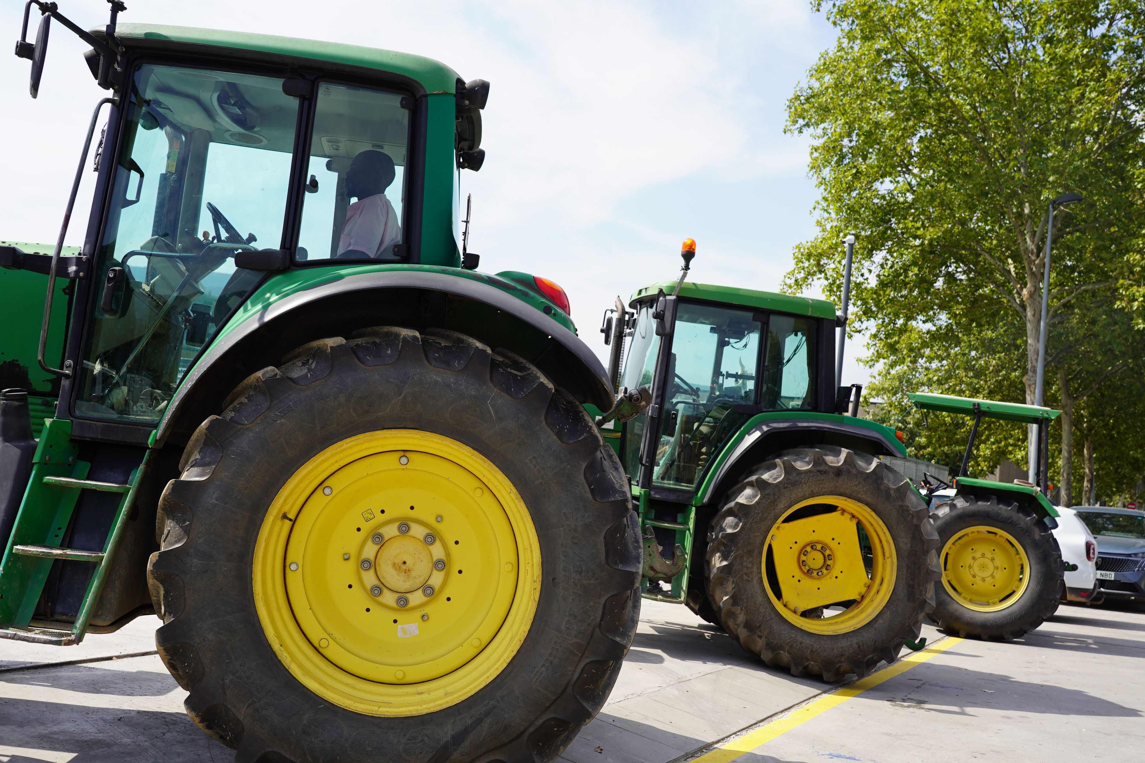 Alguns dels camions que han participat. Alguns dels camions que han participat.