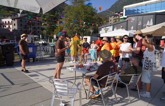 Els participants al Ral·li Sorpresa d'Encamp. Els participants al Ral·li Sorpresa d'Encamp.