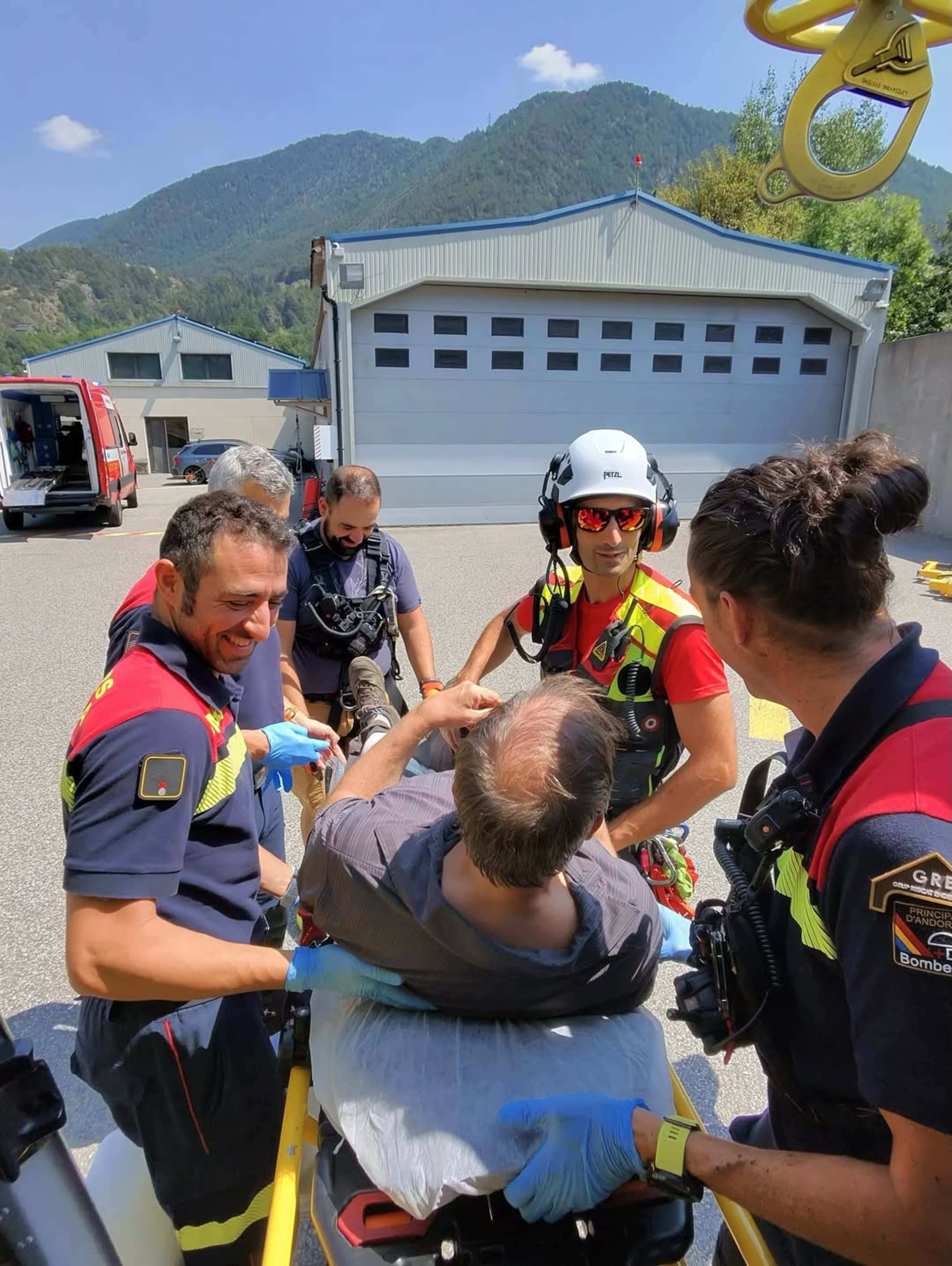 Un dels rescats d'aquest divendres.