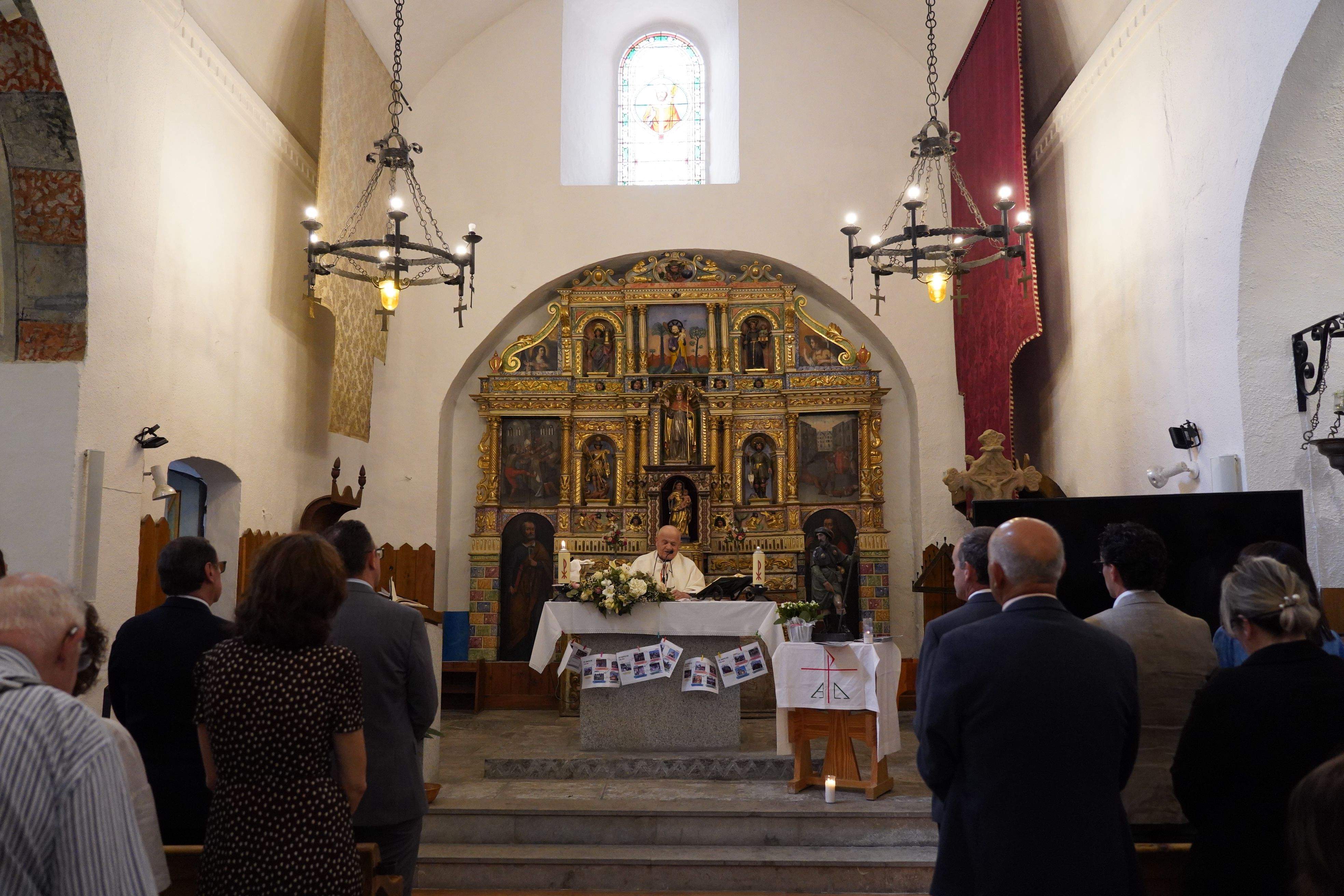 La missa ha estat presidida pels dos penons.