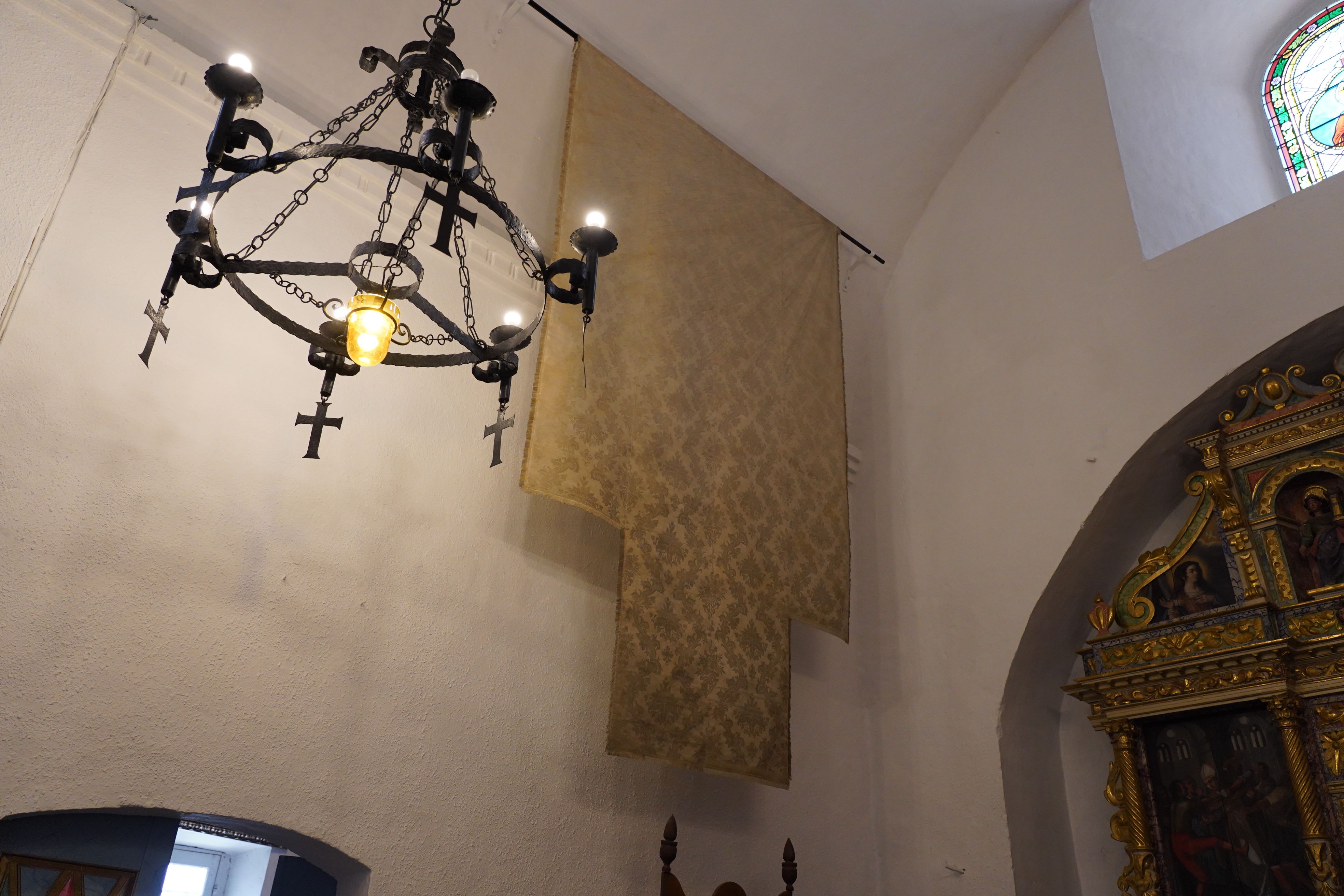 El penó restaurat. El penó restaurat.