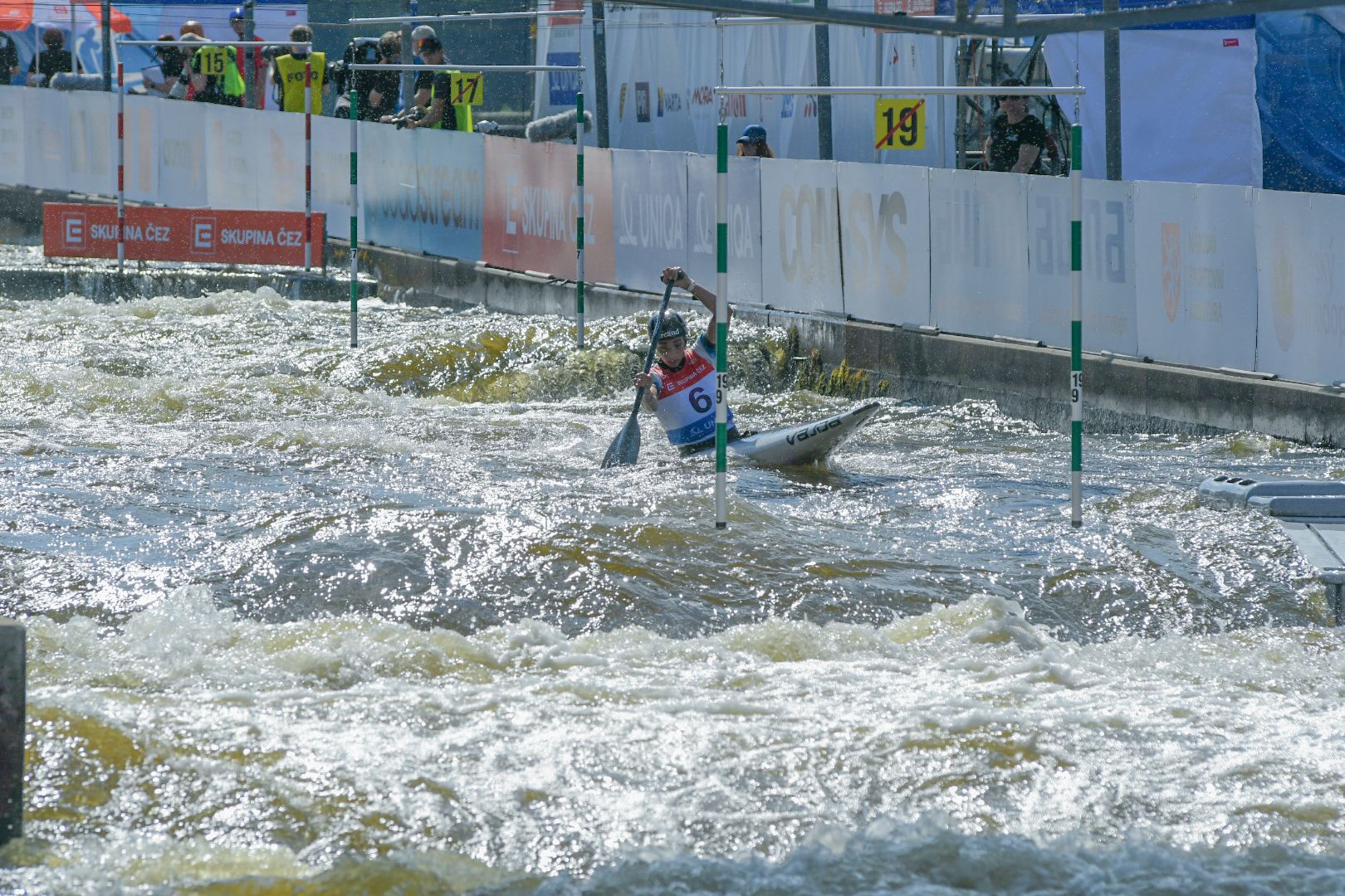 Doria, en una prova anterior a Praga.