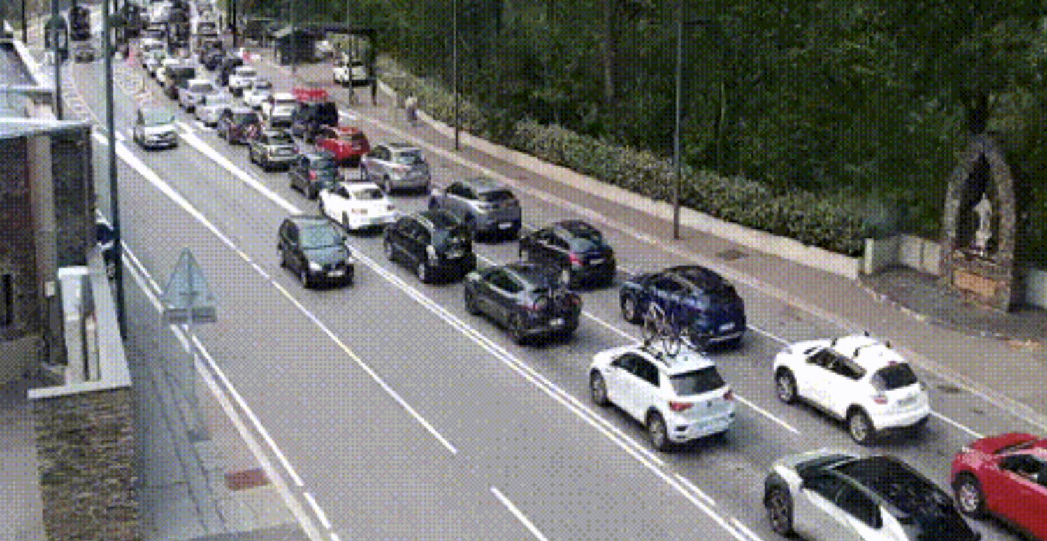 Cua de sortida al riu Runer.