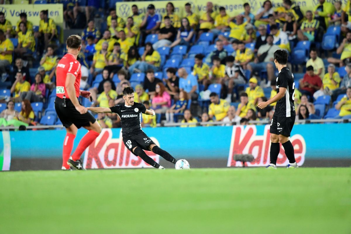 L'altre lateral, Imanol García, ha posat la centrada del gol andorrà. L'altre lateral, Imanol García, ha posat la centrada del gol andorrà.