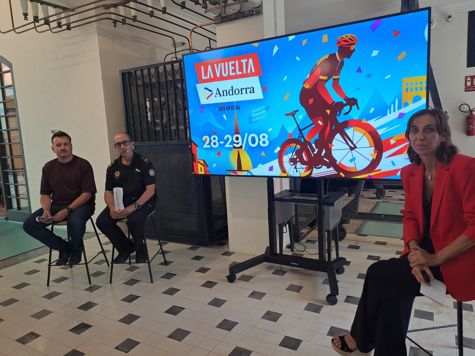 El dispositiu especial per a la Vuelta s'ha presentat aquest dimarts.