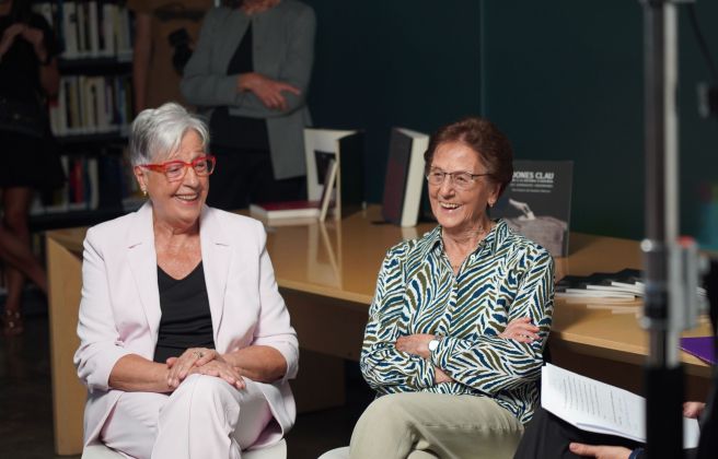 Pilar Saboya i la Roser Molné. Pilar Saboya i la Roser Molné.