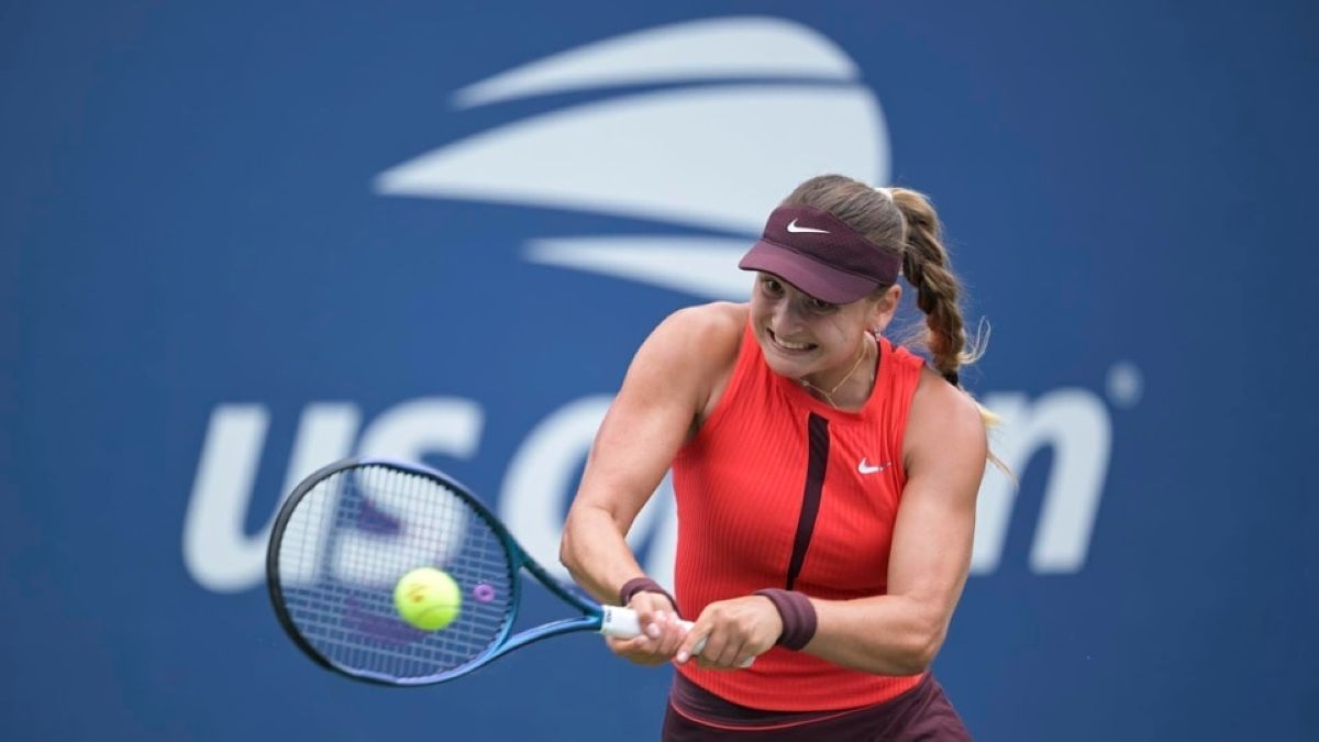Vicky Jiménez, durant la fase prèvia de l'US Open.