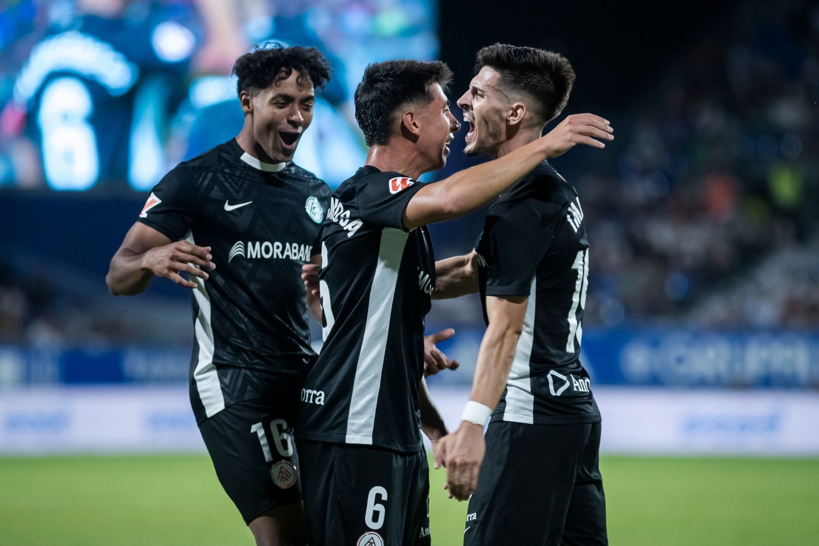 Jastin, Villahermosa i Imanol, tres peces clau de l'FC Andorra. Jastin, Villahermosa i Imanol, tres peces clau de l'FC Andorra.