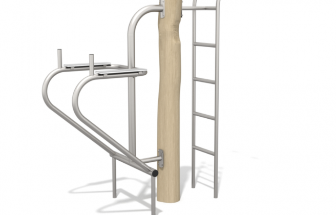 Un dels equipaments esportius que es col·locaran. Un dels equipaments esportius que es col·locaran.