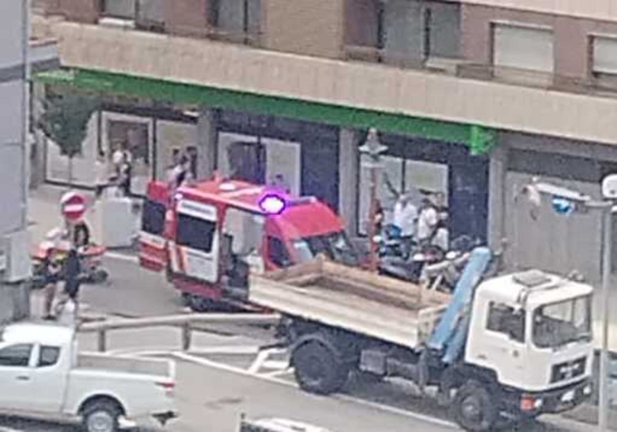 L'accident ha generat una notable expectació.