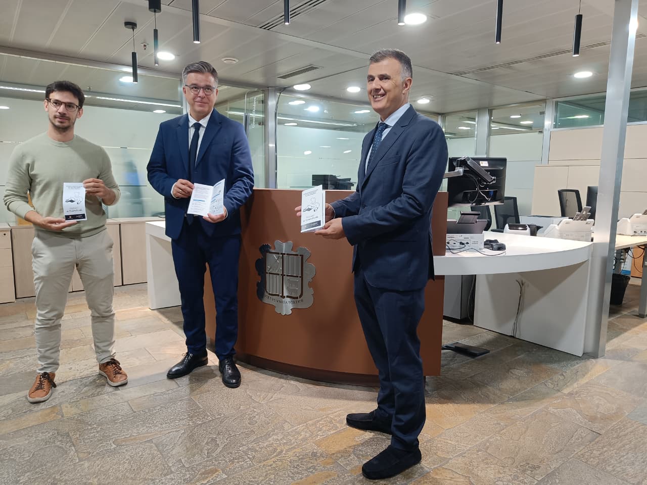 Albert Gomà, Marc Pons i Marc Rossell en la presentació d'aquest matí. Albert Gomà, Marc Pons i Marc Rossell en la presentació d'aquest matí.