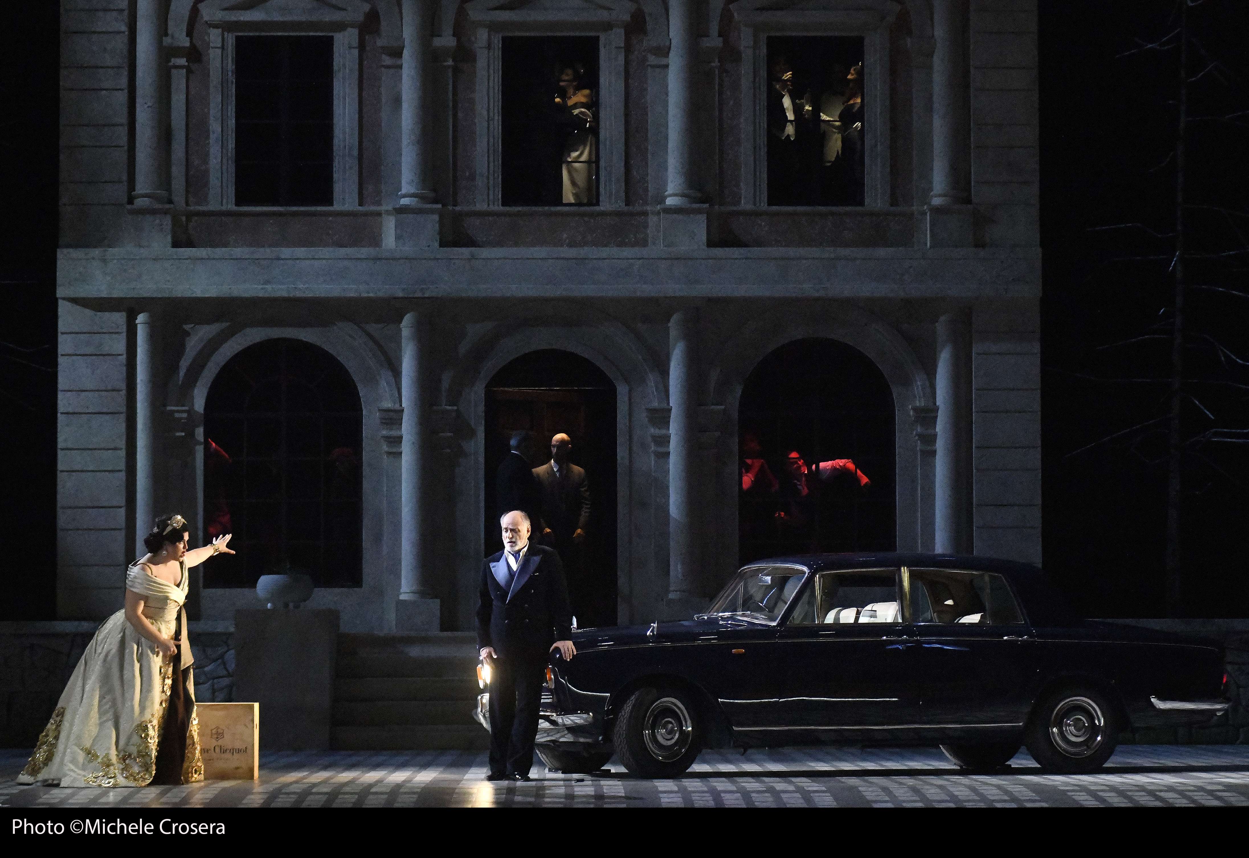 Una de les escenes de 'Tosca'.