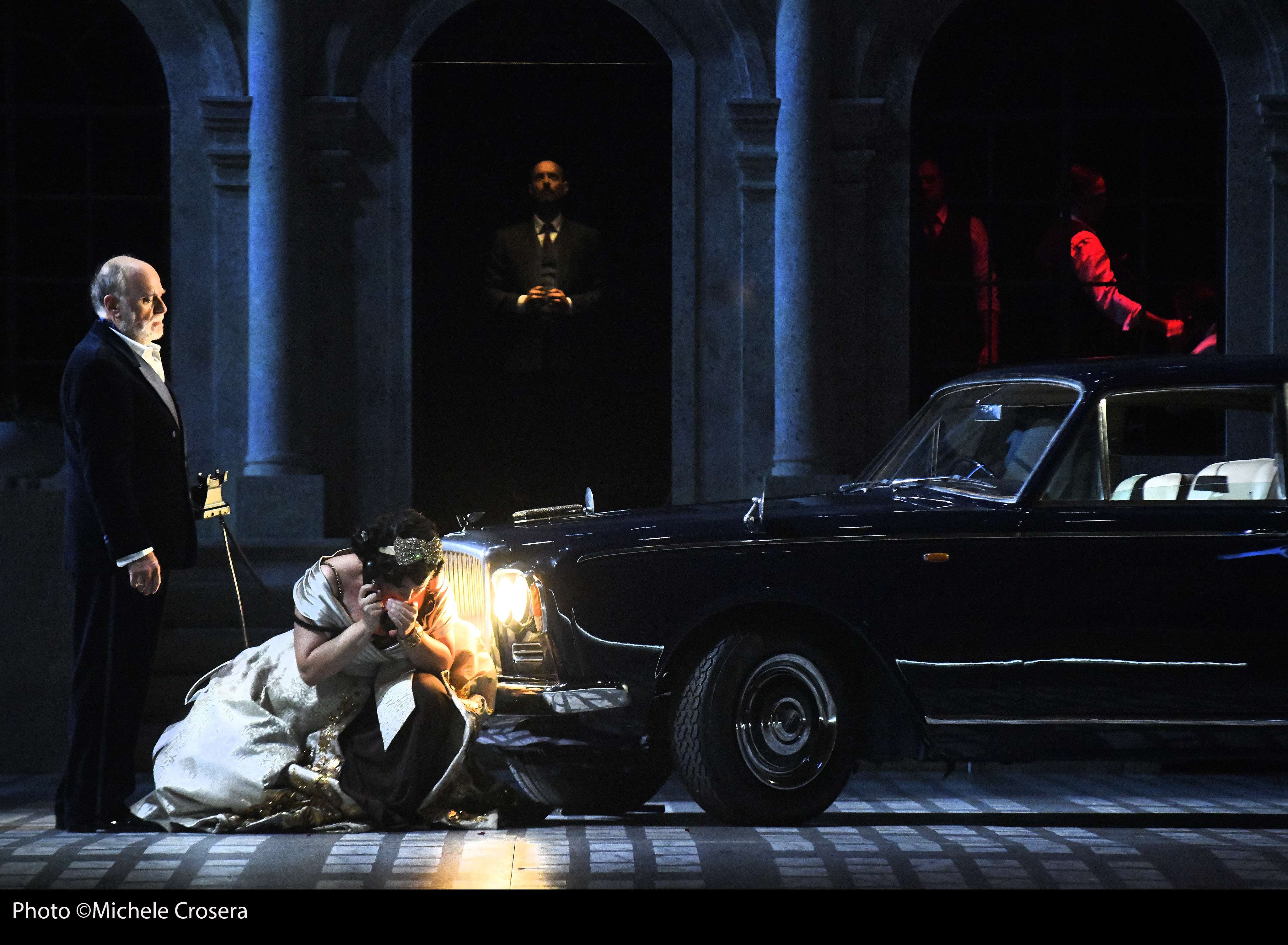 Una de les escenes de 'Tosca'. Una de les escenes de 'Tosca'.