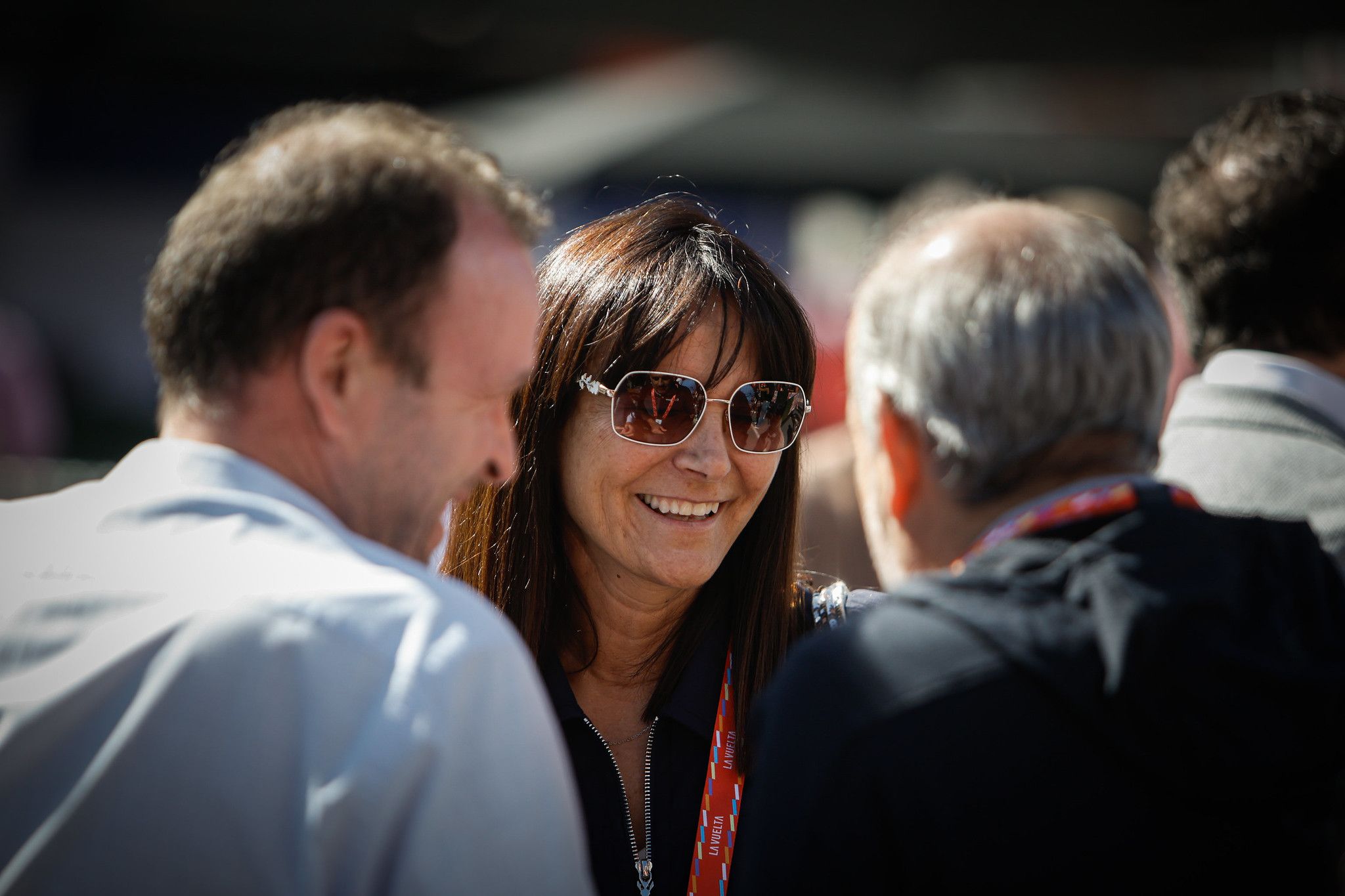 La ministra d'Esports, Mònica Bonell, d'entre les autoritats La ministra d'Esports, Mònica Bonell, d'entre les autoritats