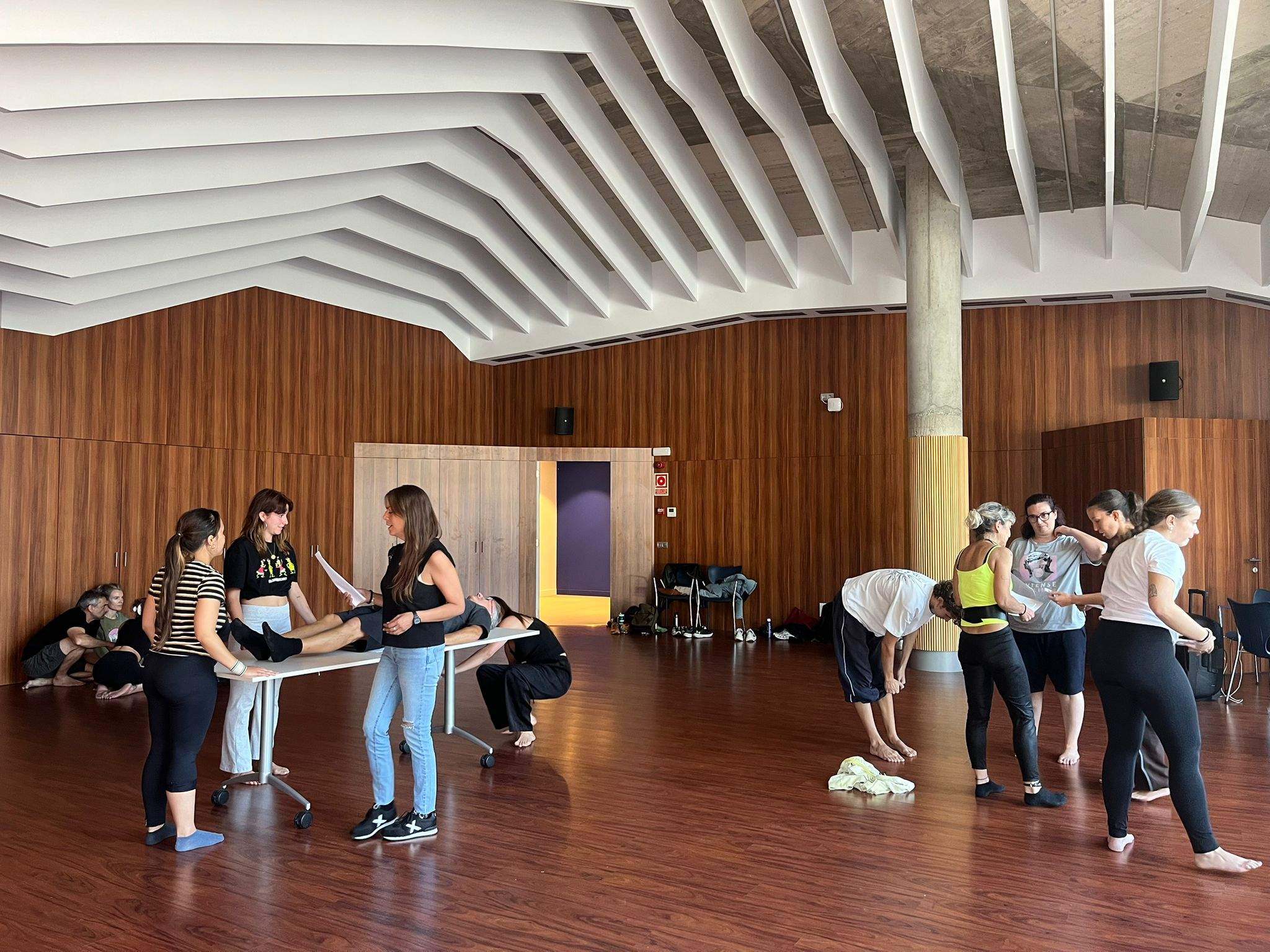 Un instant del càsting per al projecte 'F5' de l'ENA.