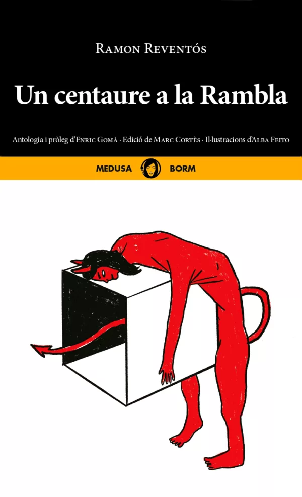 Portada del llibre 'Un centaure a la Rambla'. Portada del llibre 'Un centaure a la Rambla'.