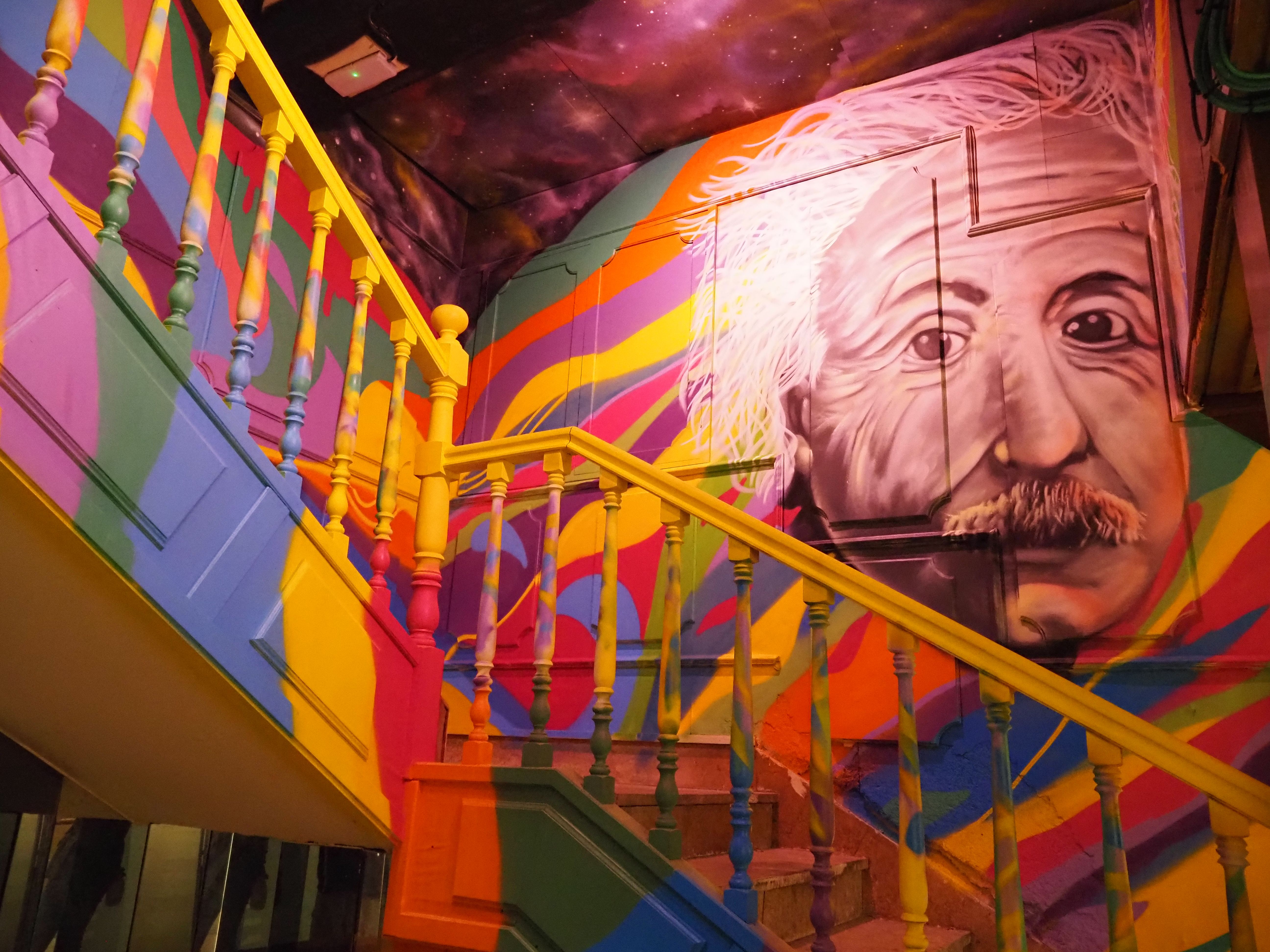 El mural que l'artista del país, David Segura, està últimant aquesta setmana. El mural que l'artista del país, David Segura, està últimant aquesta setmana.