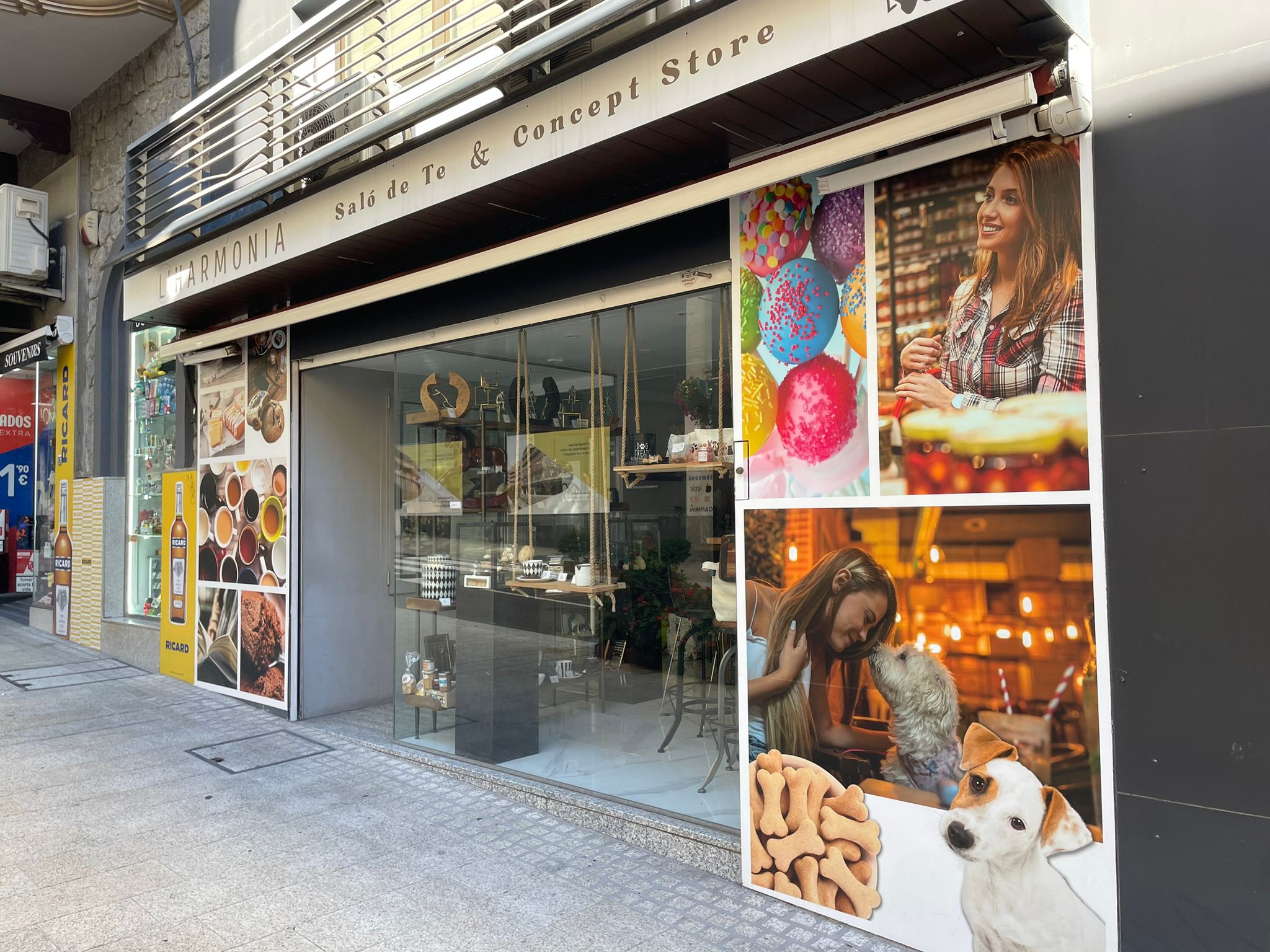 El local de L’Harmonia a l’avinguda Meritxell. El local de L’Harmonia a l’avinguda Meritxell.