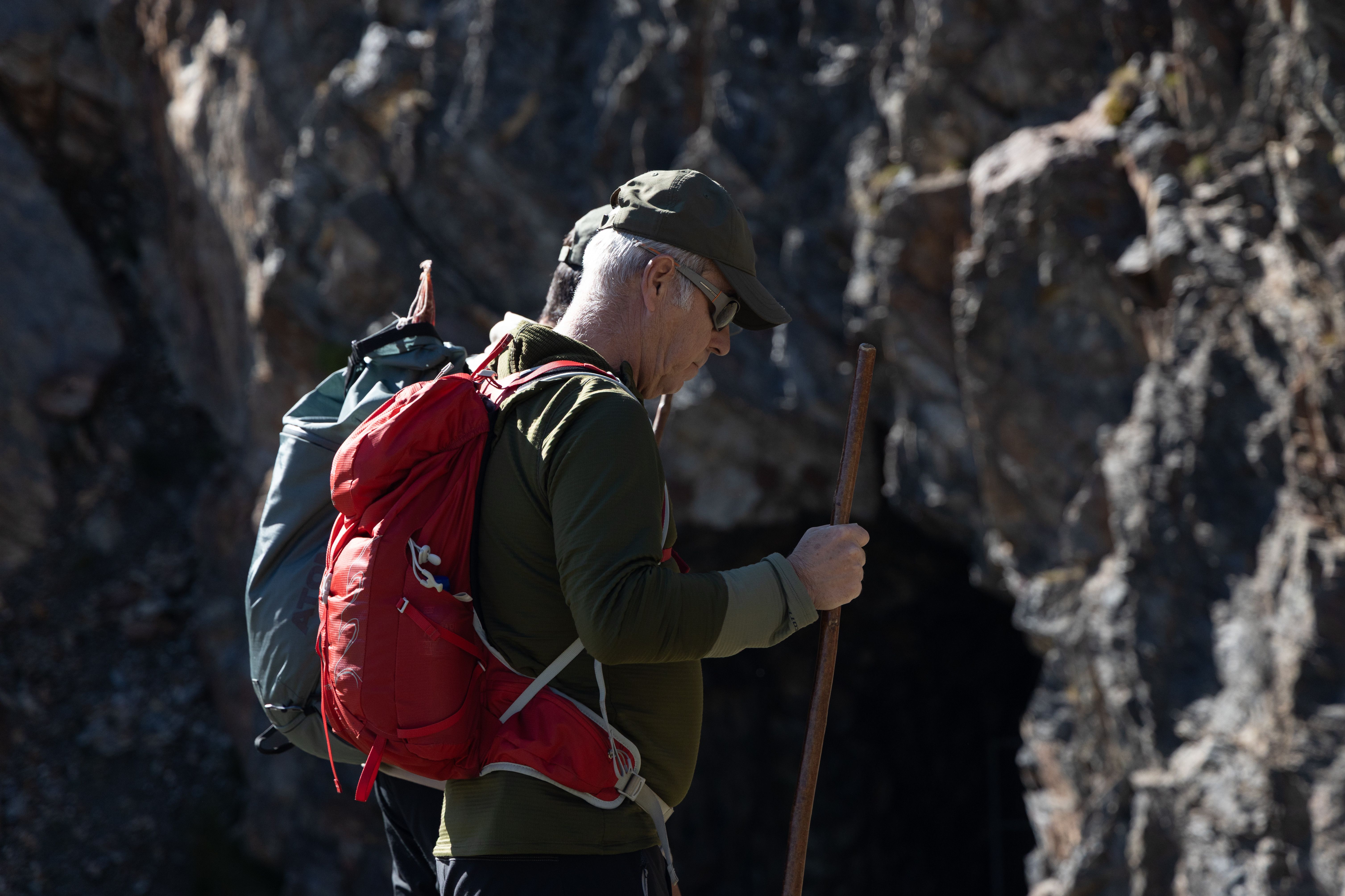 El prsident dels pagesos, Xavier Coma, en plena excursió. El prsident dels pagesos, Xavier Coma, en plena excursió.