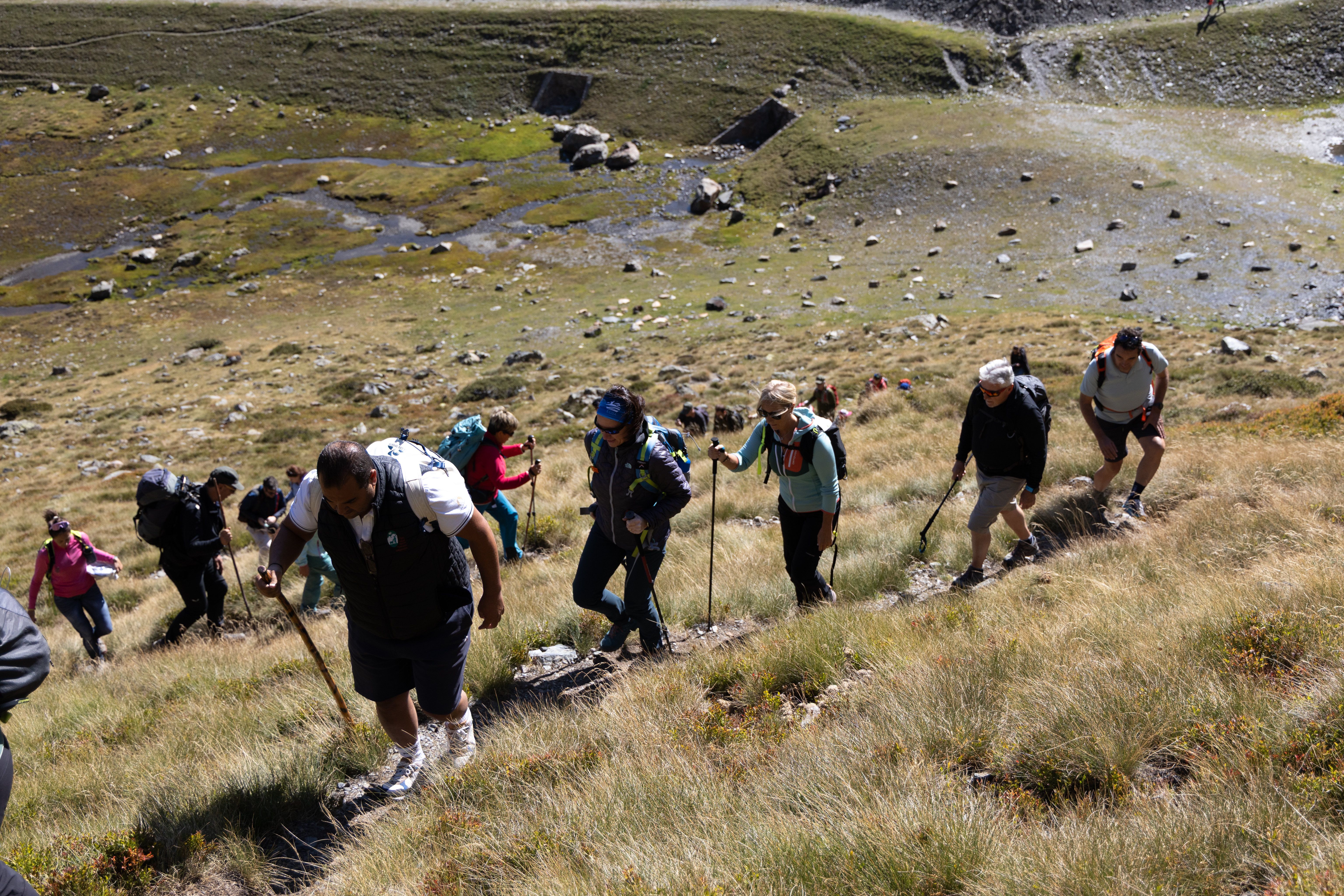 La pujada pel cantó andorrà. La pujada pel cantó andorrà.