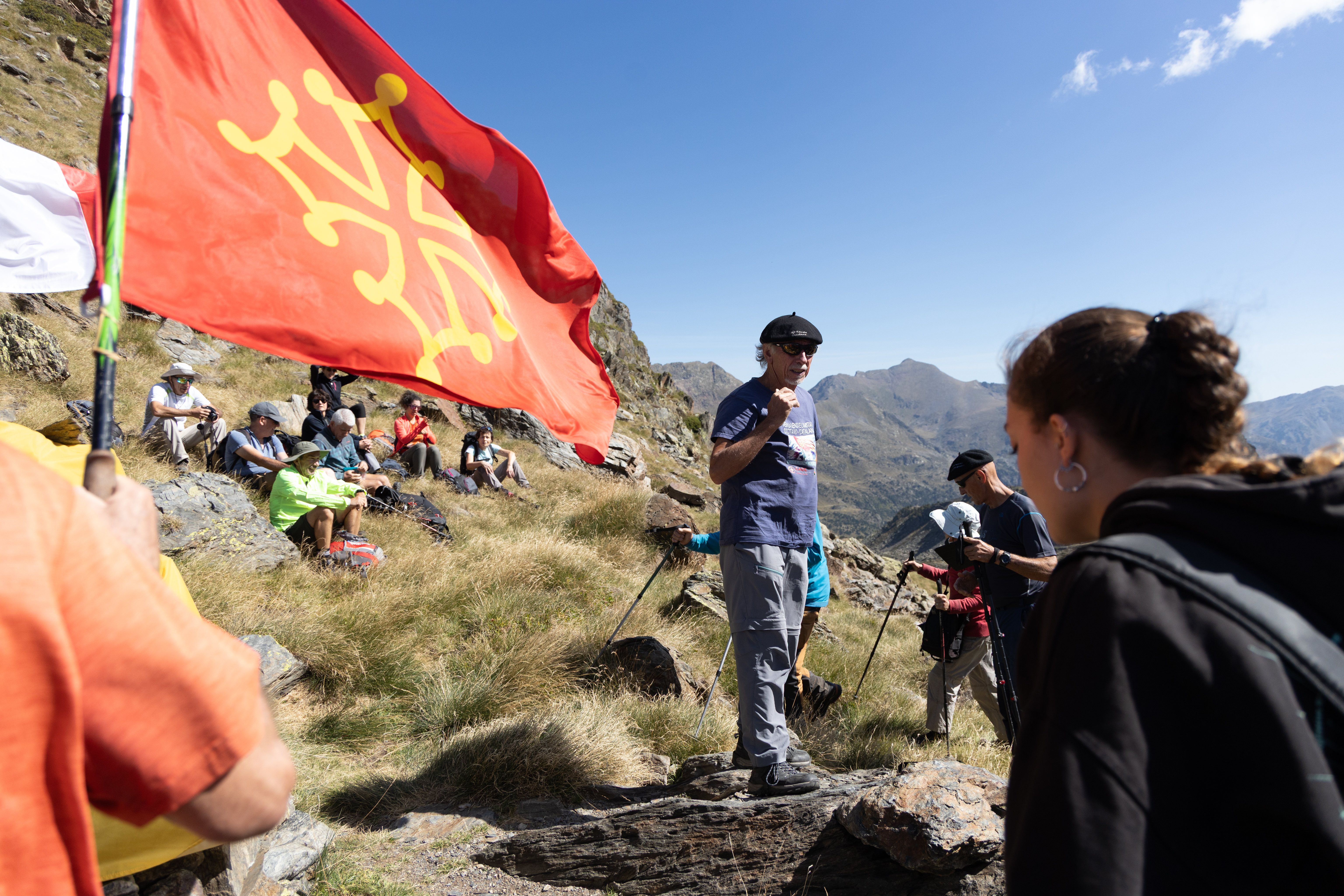 La bandera d'Occitània. La bandera d'Occitània.