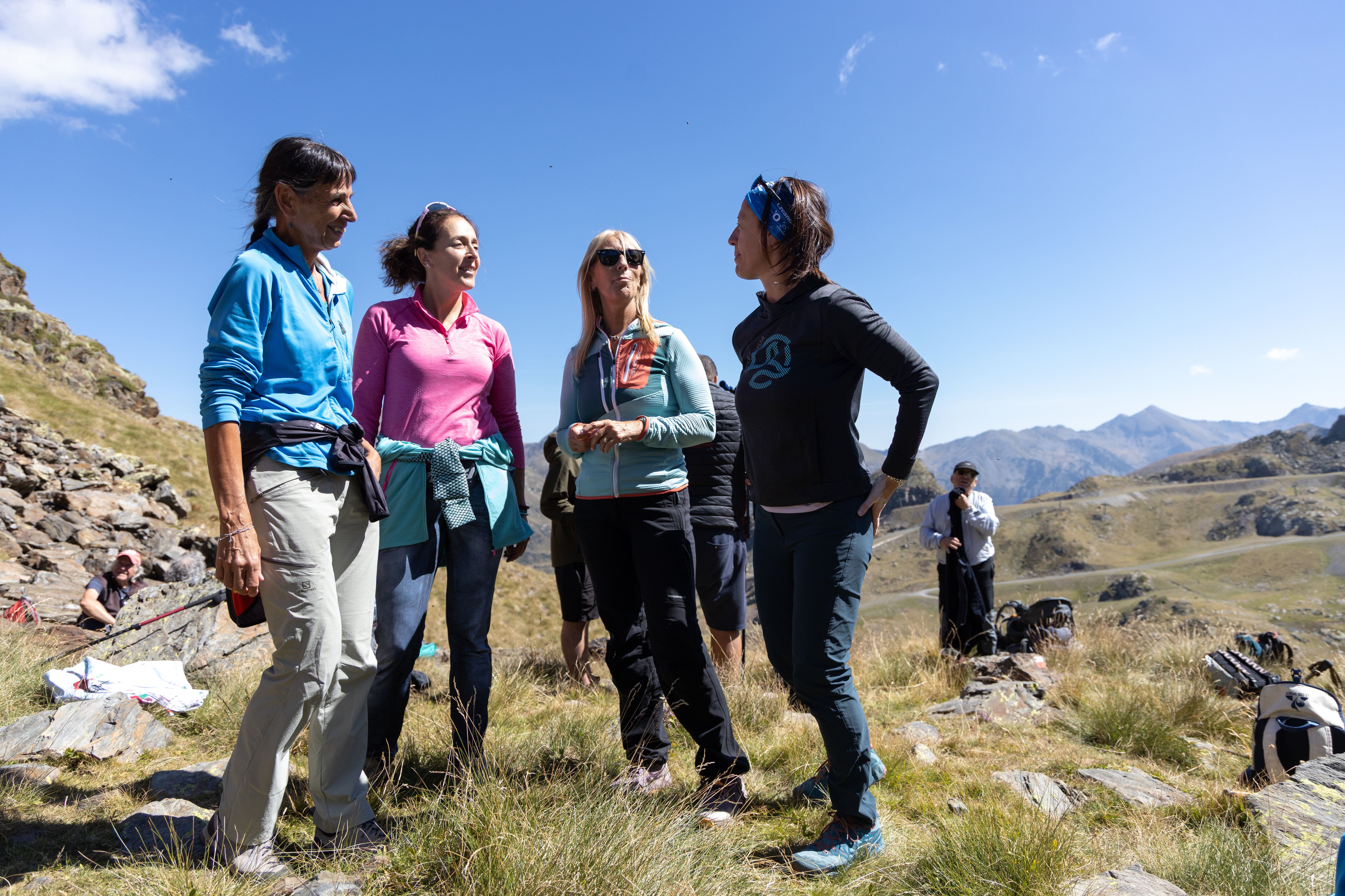 Algunes de les conselleres participants a la trobada. Algunes de les conselleres participants a la trobada.