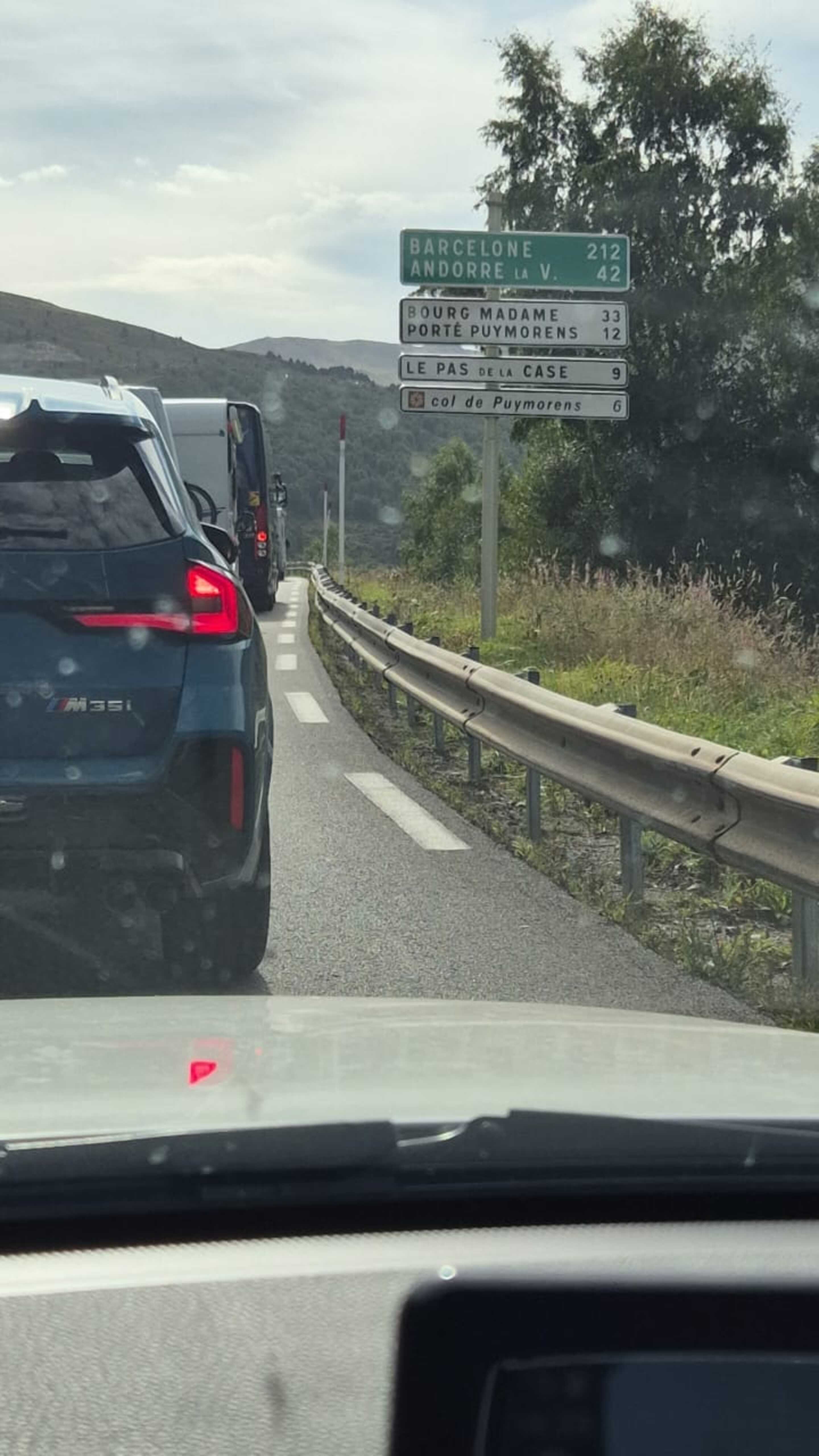 La retenció de vehicles aquesta tarda per accedir a Andorra.
