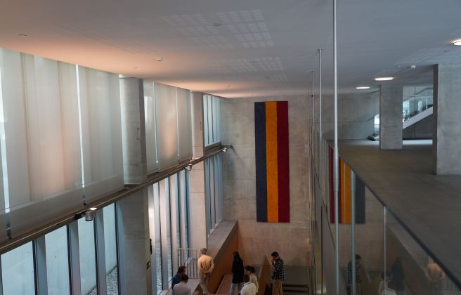 La peça 'Tocoy-se gausos' de l'artista Pere Moles. La peça 'Tocoy-se gausos' de l'artista Pere Moles.