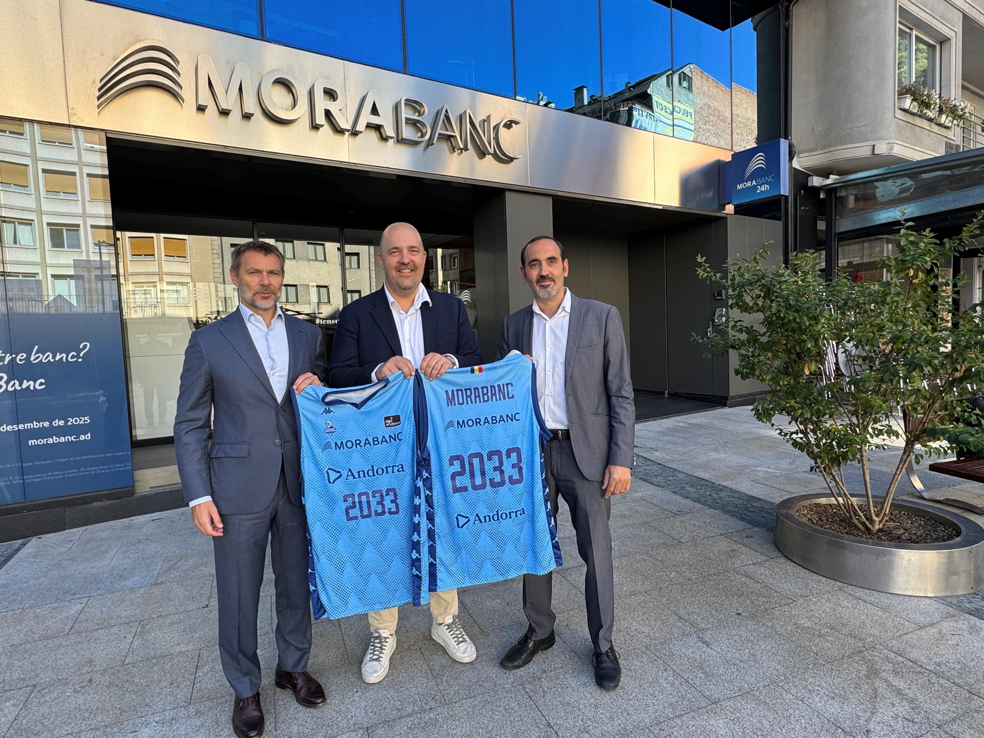 MoraBanc i BC MoraBanc Andorra amplien la col·laboració fins a la temporada 2032/33