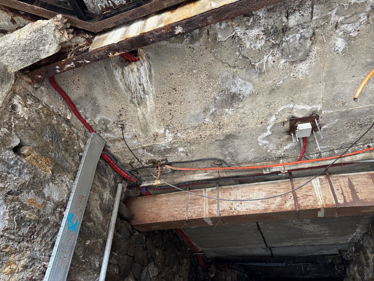 Estat del pont cara inferior tauler. Estat del pont cara inferior tauler.