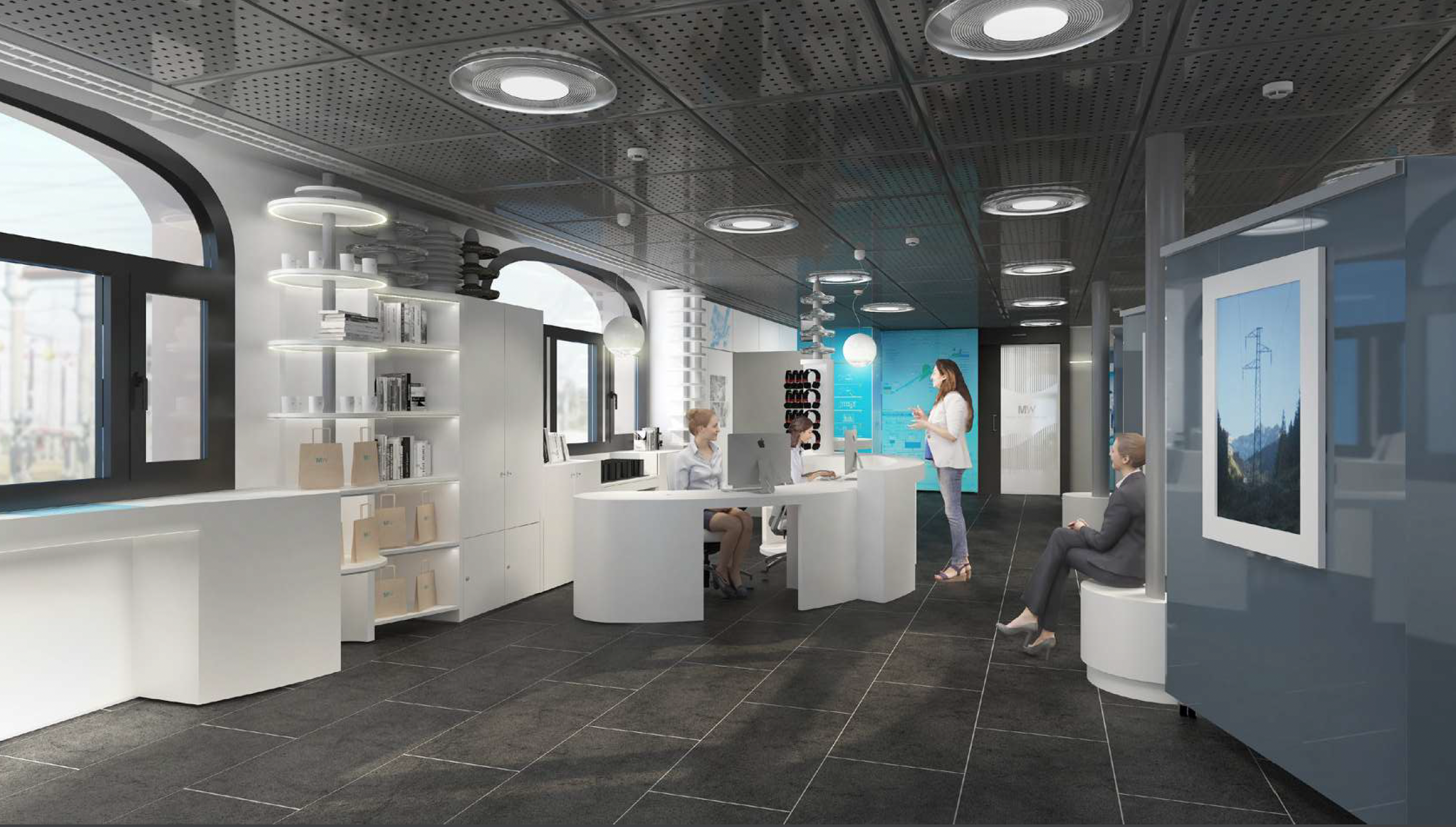 Una de les sales del futur museu.