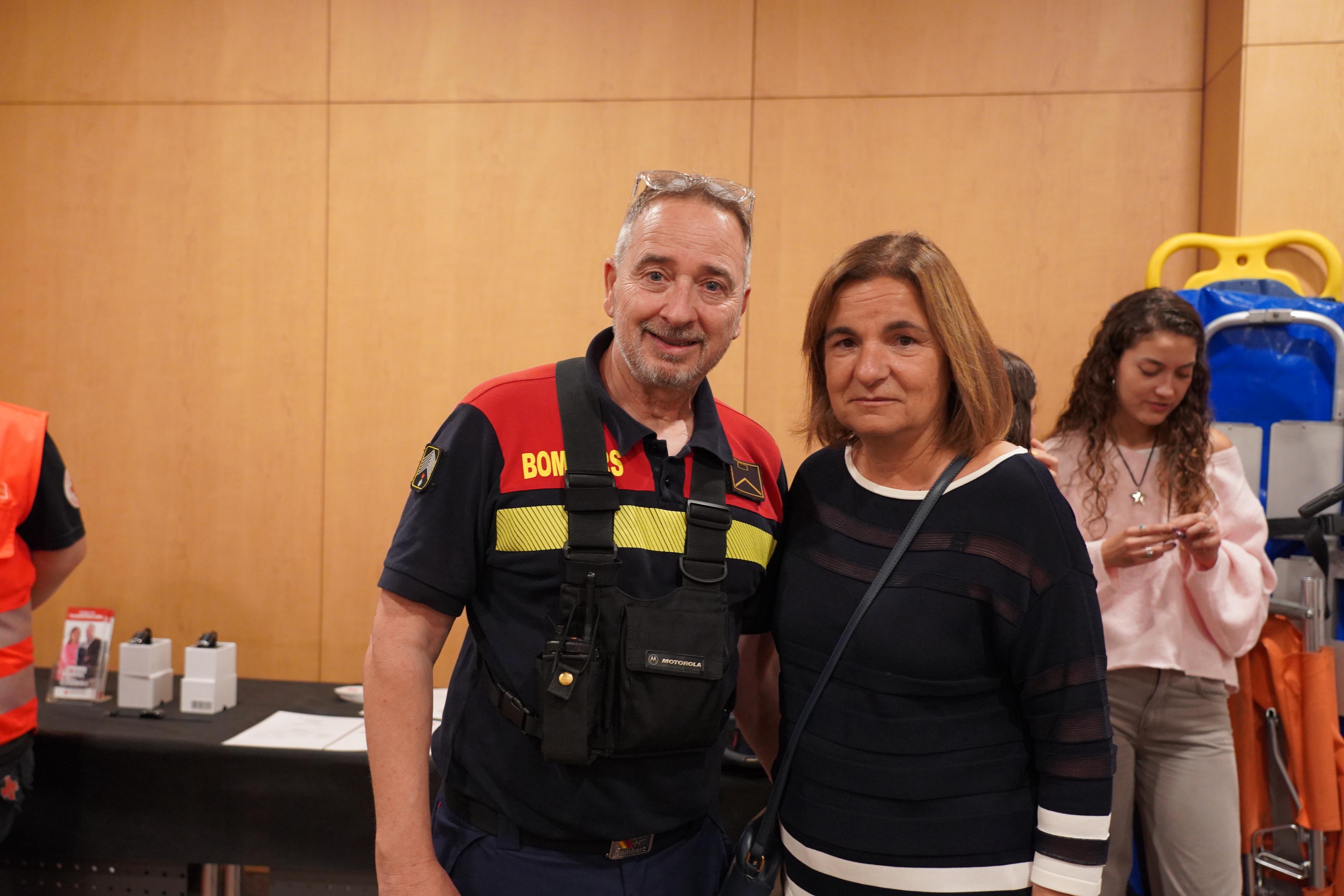 La ministra d'Afers Socials, Trini Marín, no ha fallat a la cita.