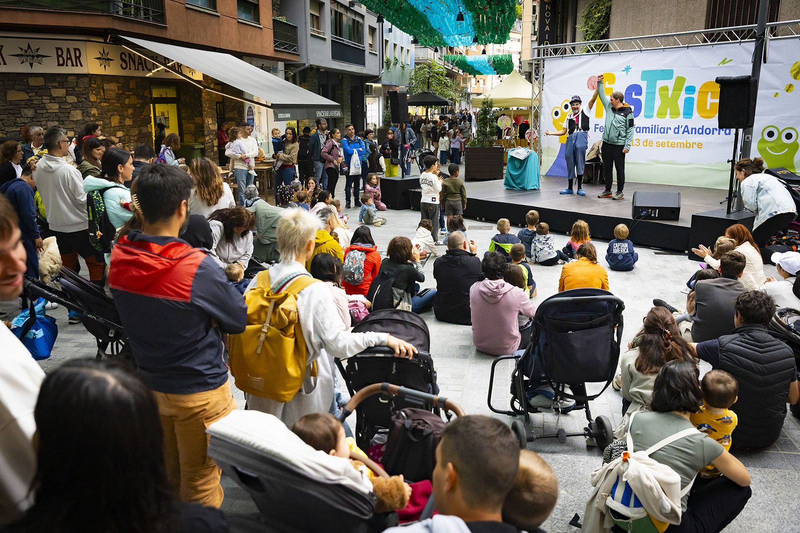 Un dels espectacles del FestXic! a Callaueta. 