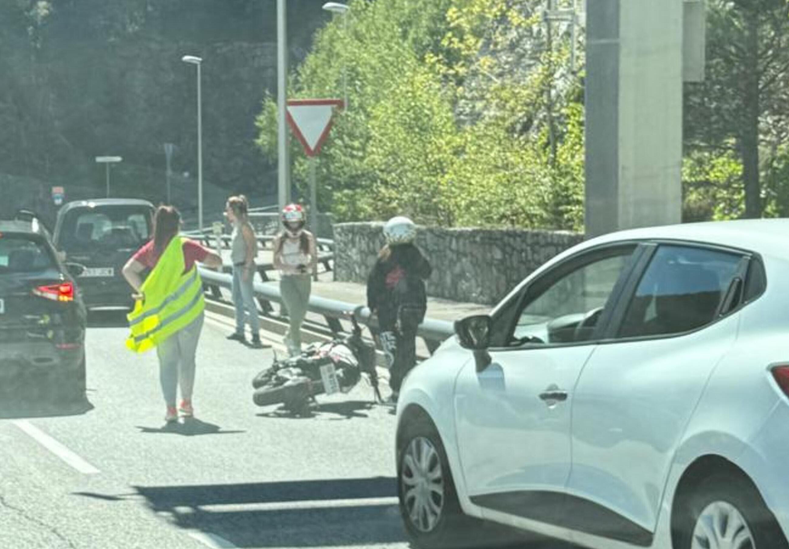 Lloc on ha tingut lloc l'accident, a la Massana.