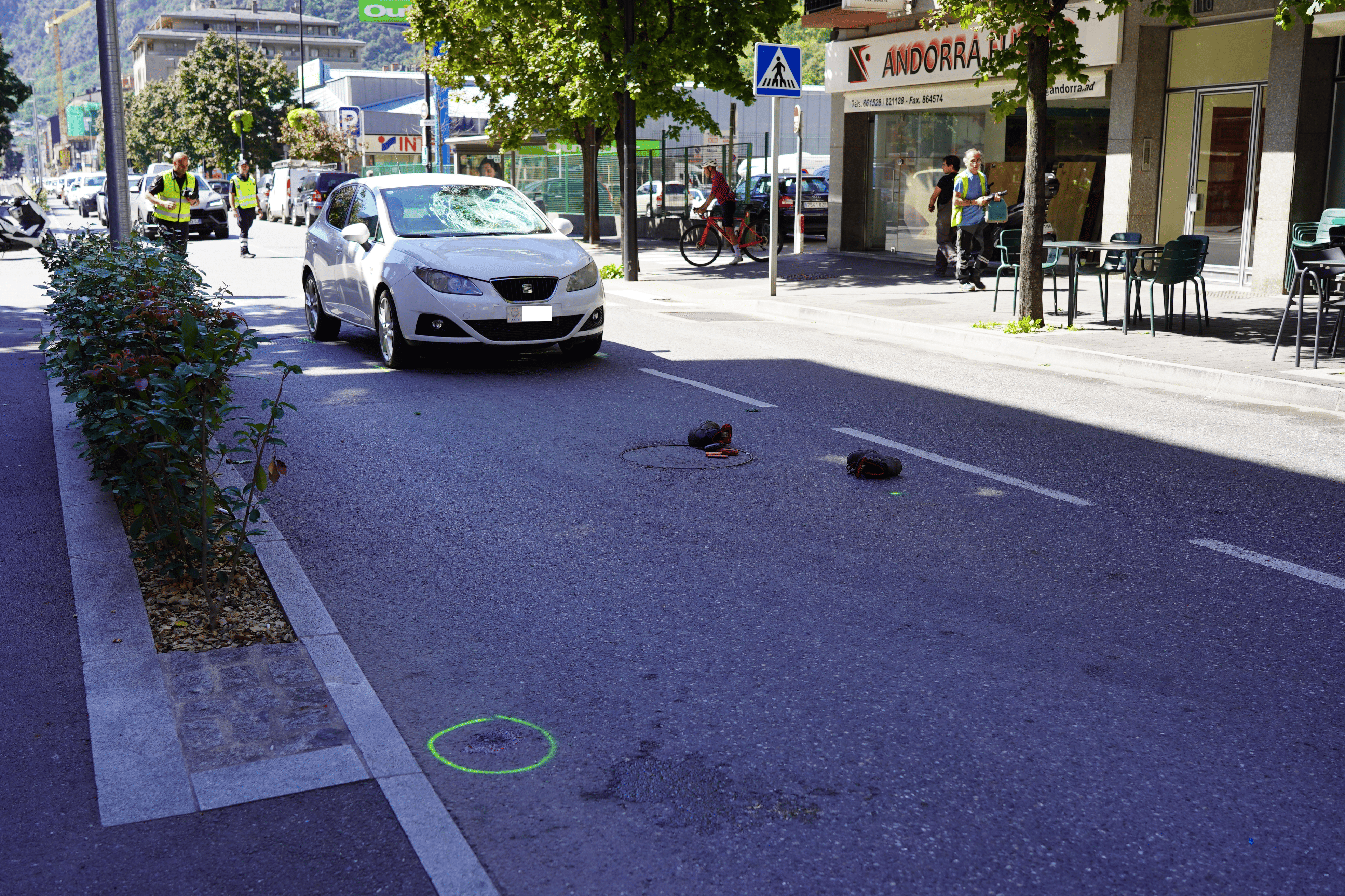 Lloc s'ha produït l'accident. Lloc s'ha produït l'accident.