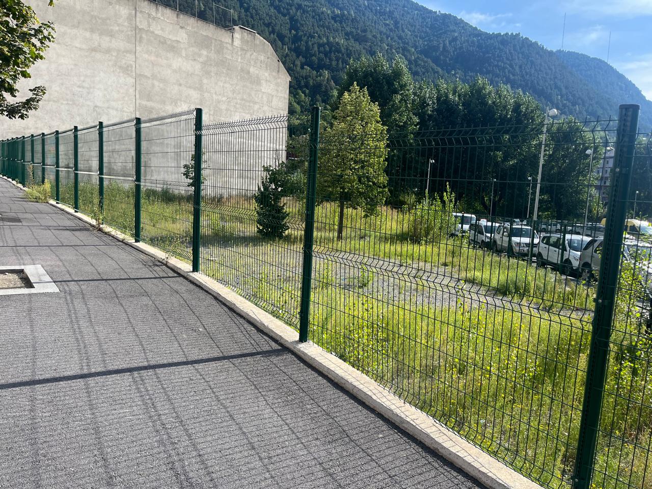 Els terrenys d'Encamp on es construirà el centre sociosanitari.