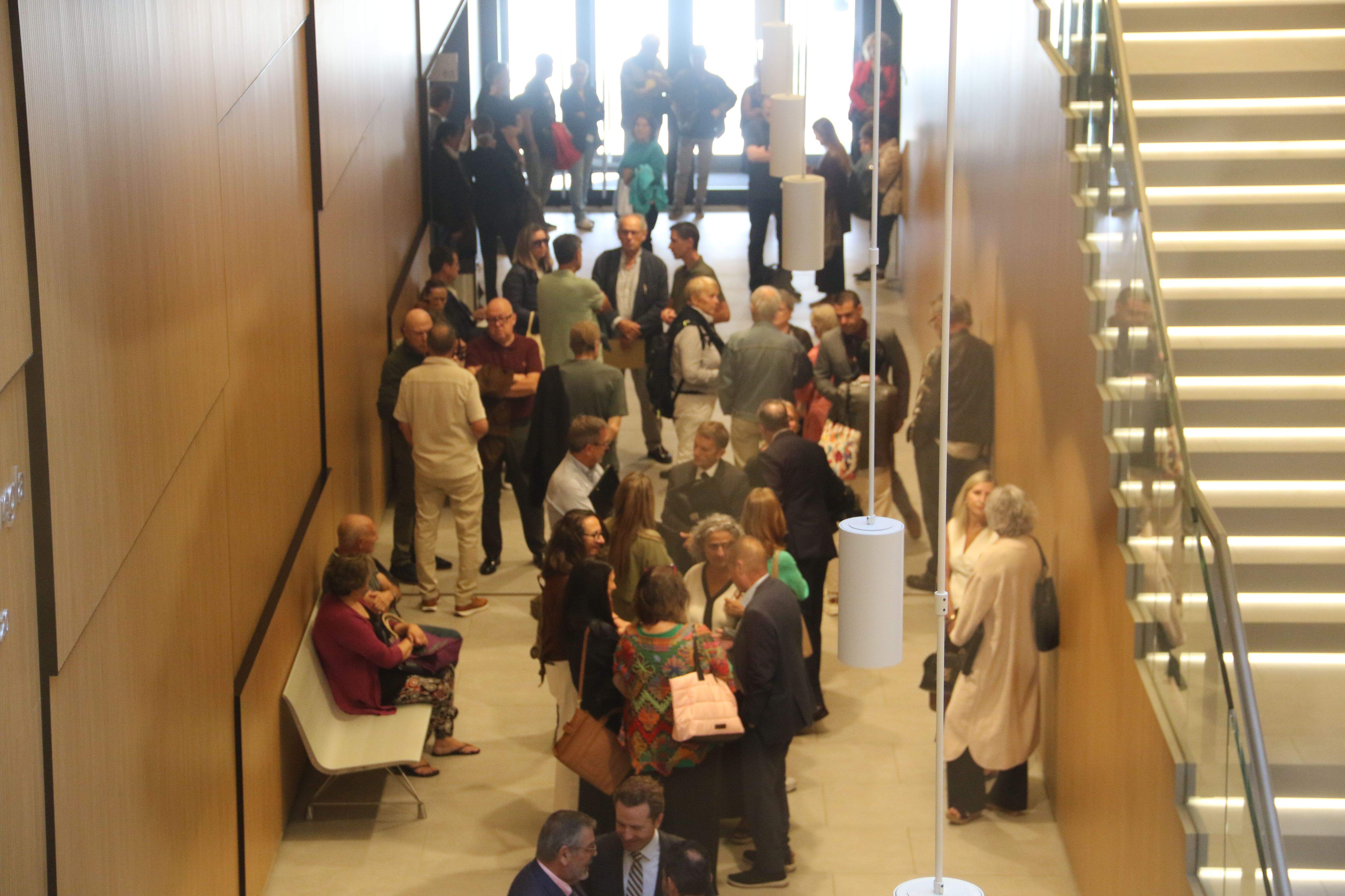 Assistents a la darrera assemblea de creditors d'Assegurances Generals.