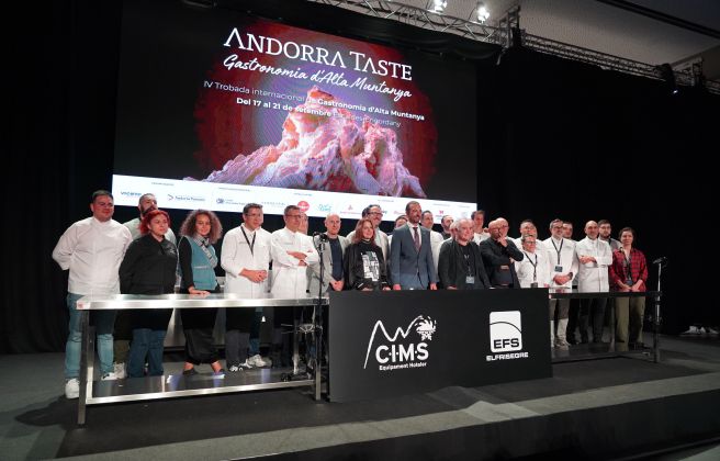 Inauguració de les jornades professionals de l'Andorra Taste.