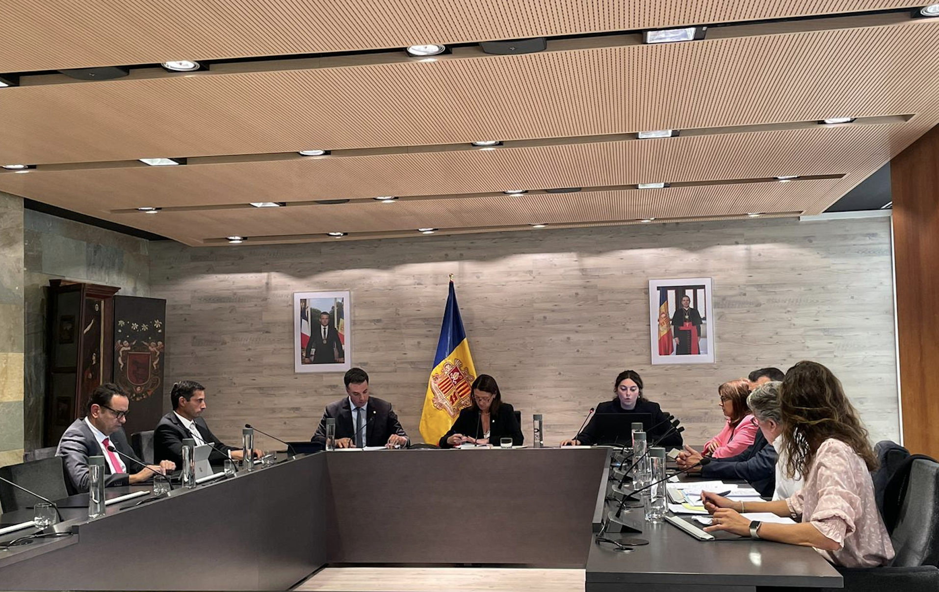 Sessió del consell de comú del 18 de setembre.