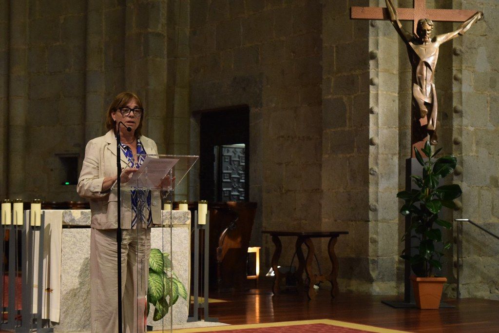Parlament de la directora territorial de Cultura de la Generalitat a l’Alt Pirineu i Aran, Iolanda Ferran.