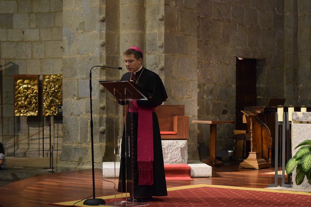 El bisbe Josep-Lluís Serrano ha estat l'últim en intervenir.