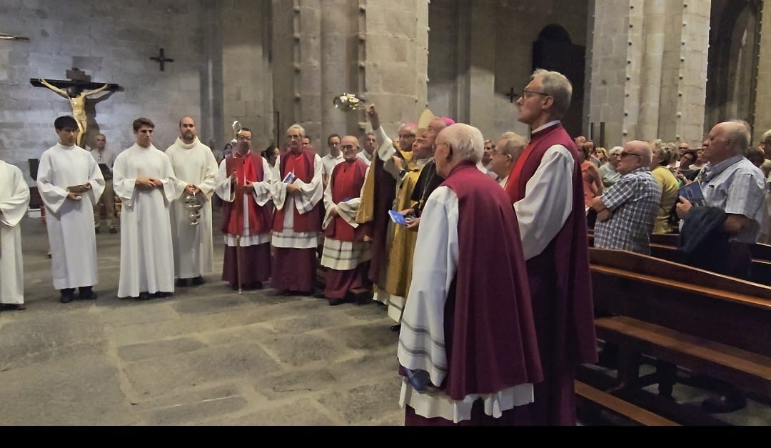 El moment de la benedicció.